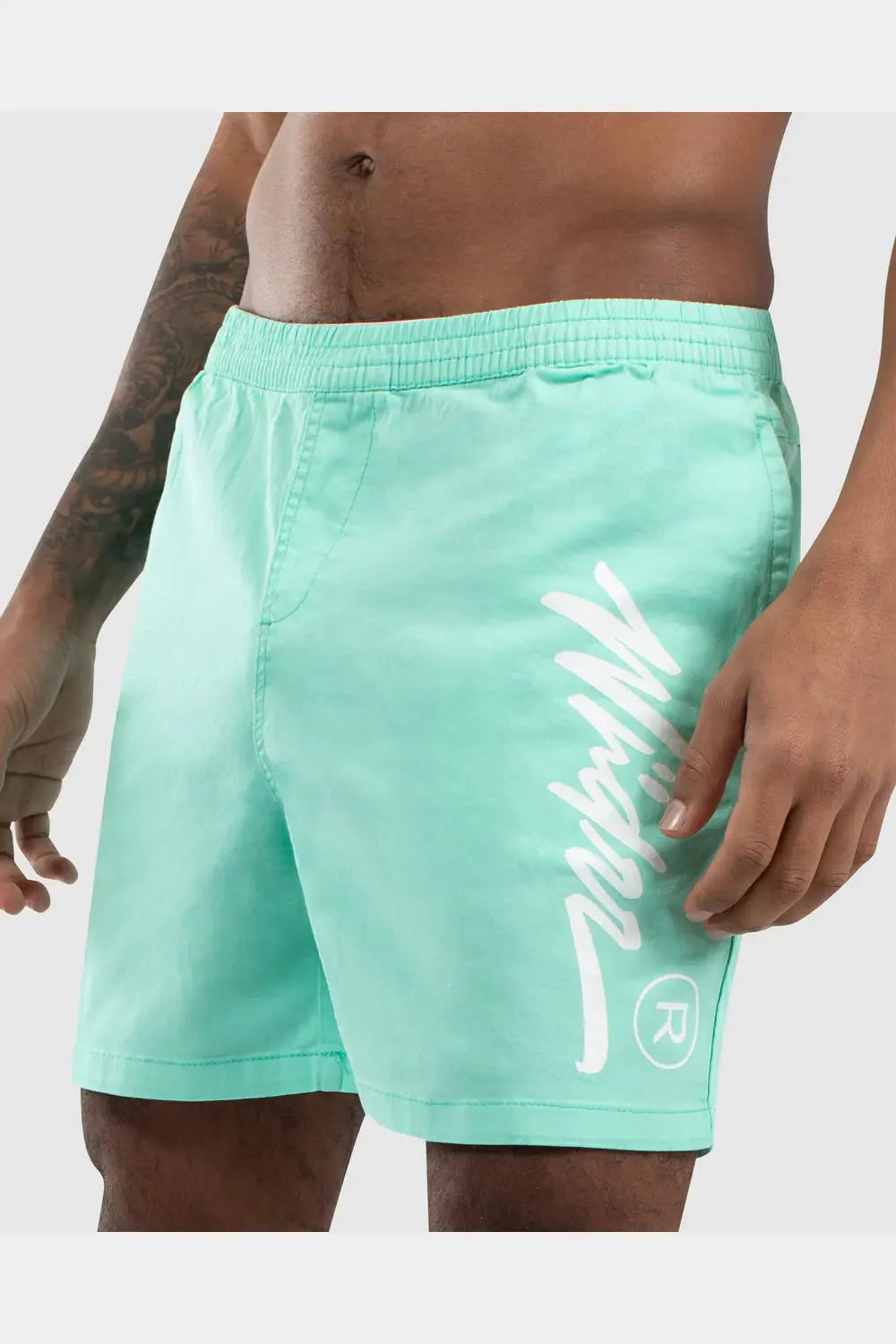 WNDRR OFFEND BEACH SHORT - MINT