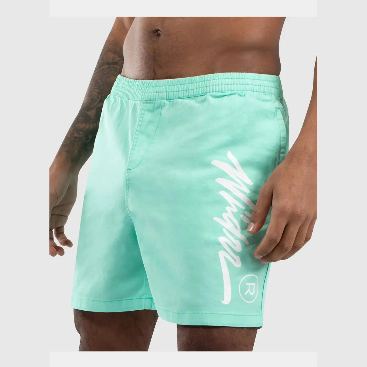 WNDRR OFFEND BEACH SHORT - MINT
