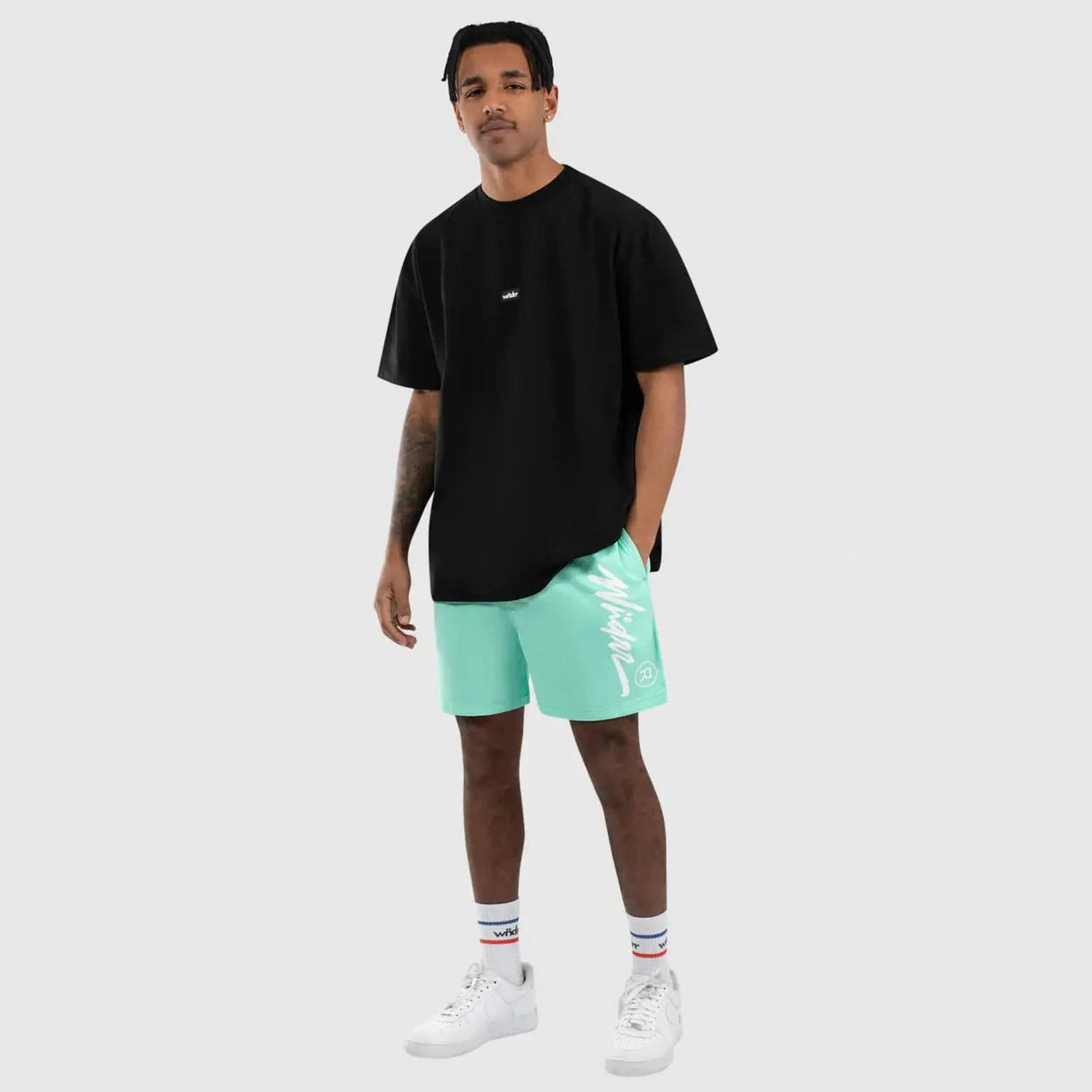 WNDRR OFFEND BEACH SHORT - MINT