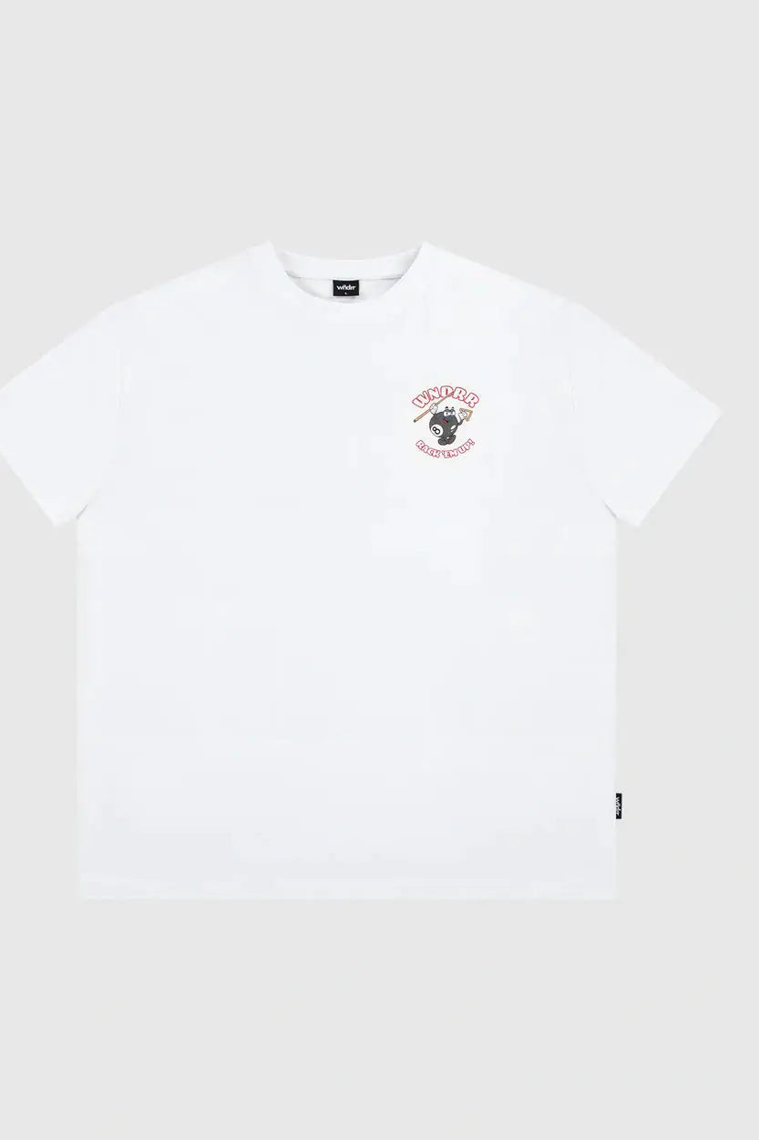 WNDRR - snooker box fit tee - white