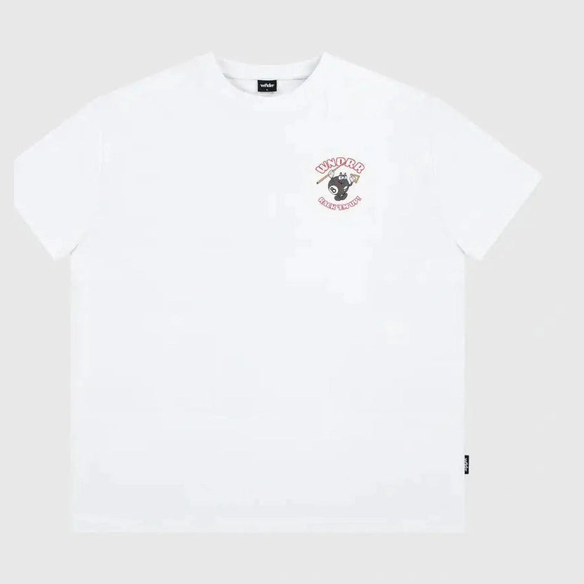 WNDRR - snooker box fit tee - white
