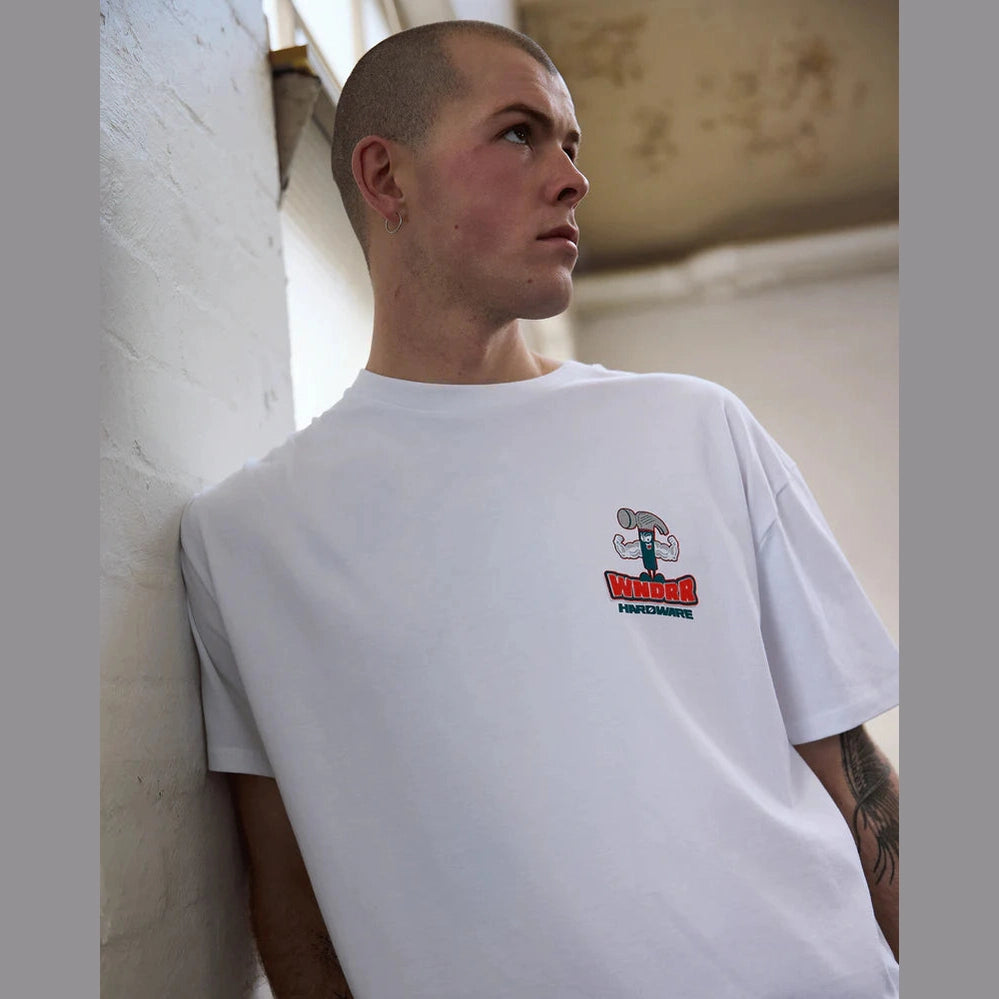 WNDRR Hardware box fit tee - White