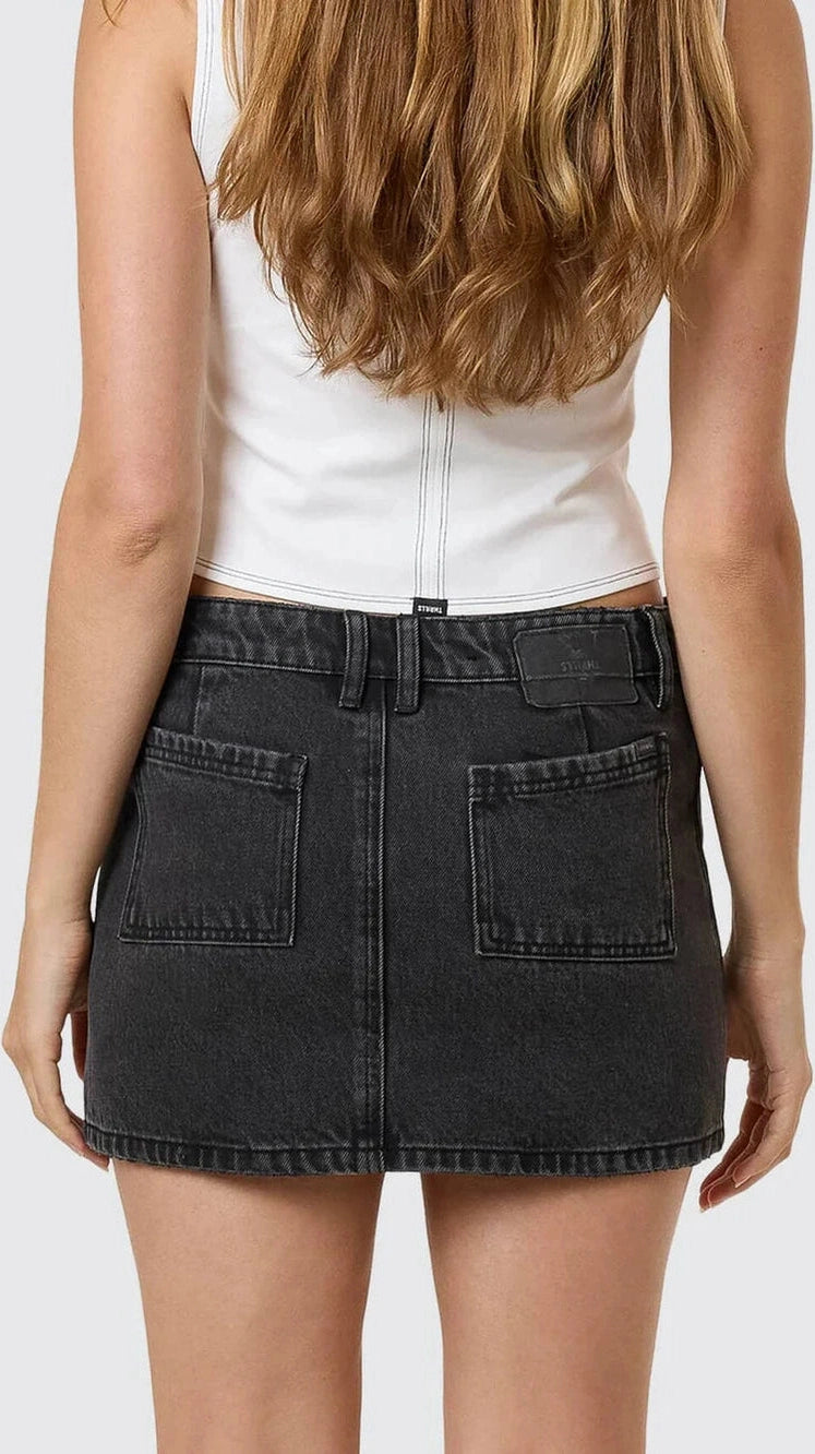 THRILLS Wyatt skirt - Ash black