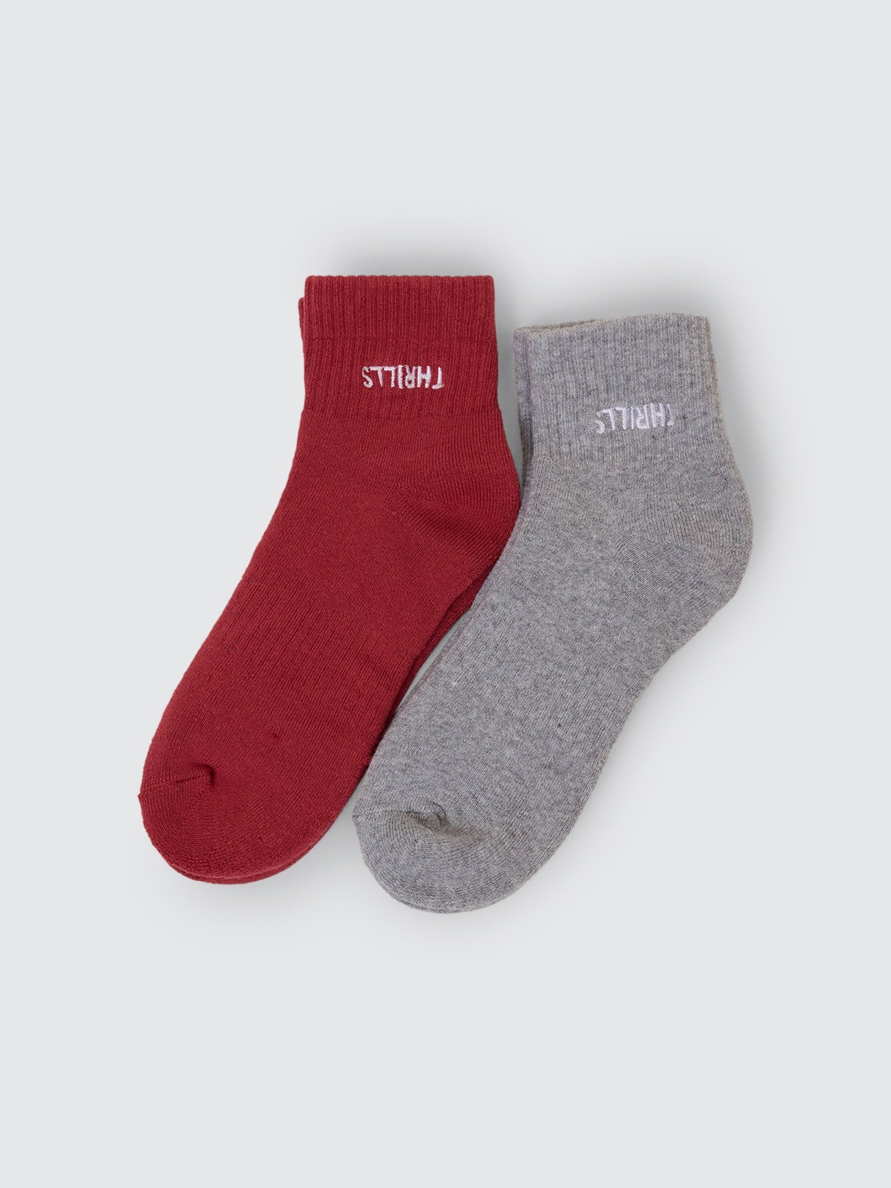 THRILLS Minimal thrills 2 pack sock - Redwood/smog