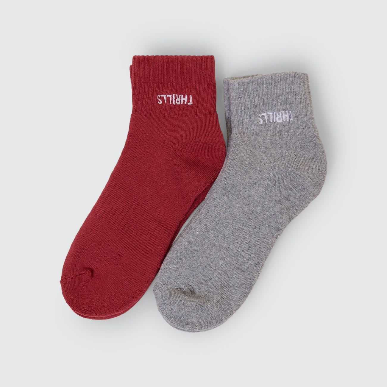 THRILLS Minimal thrills 2 pack sock - Redwood/smog