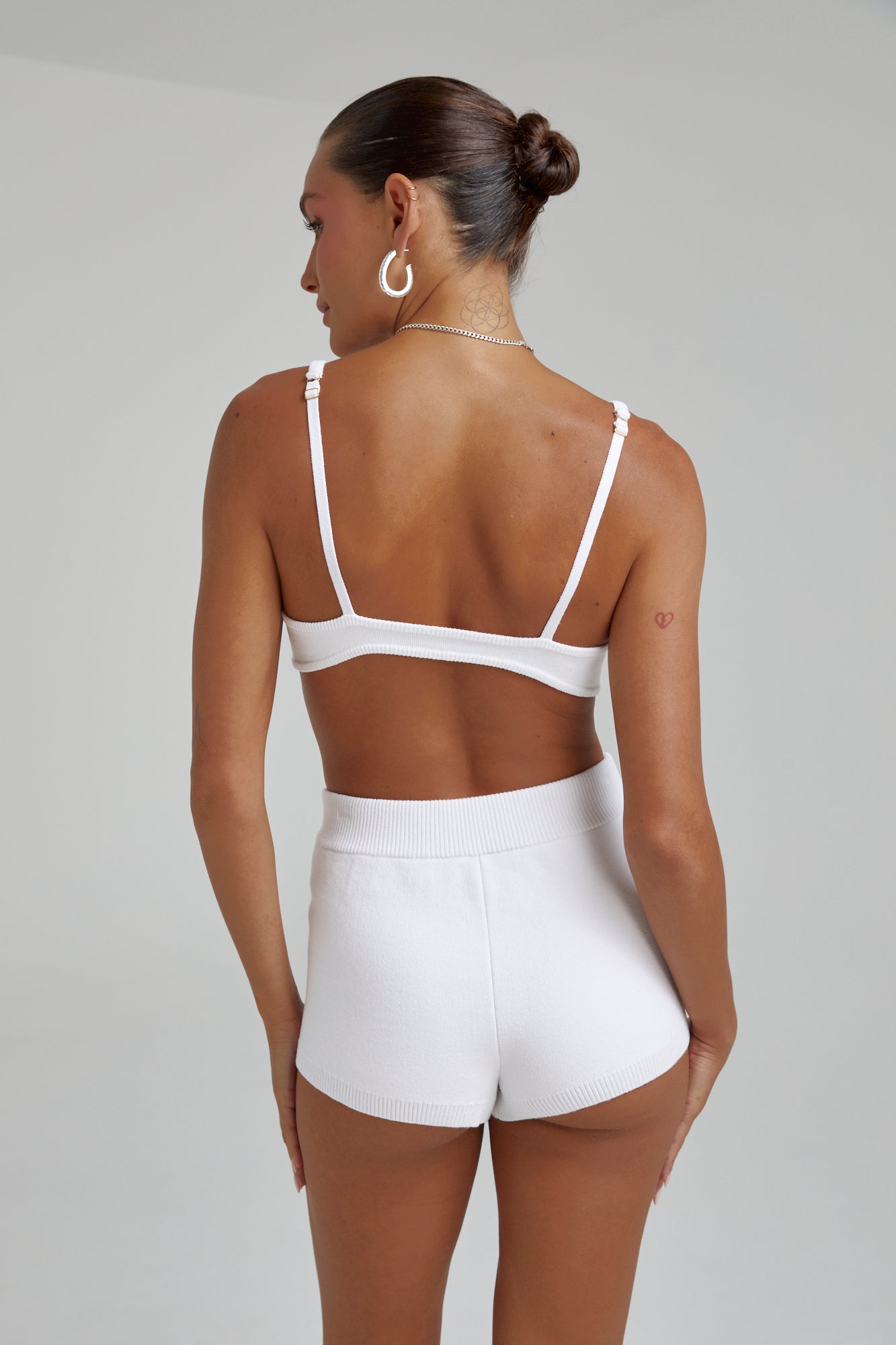 SUMMI SUMMI Knit bralette - White