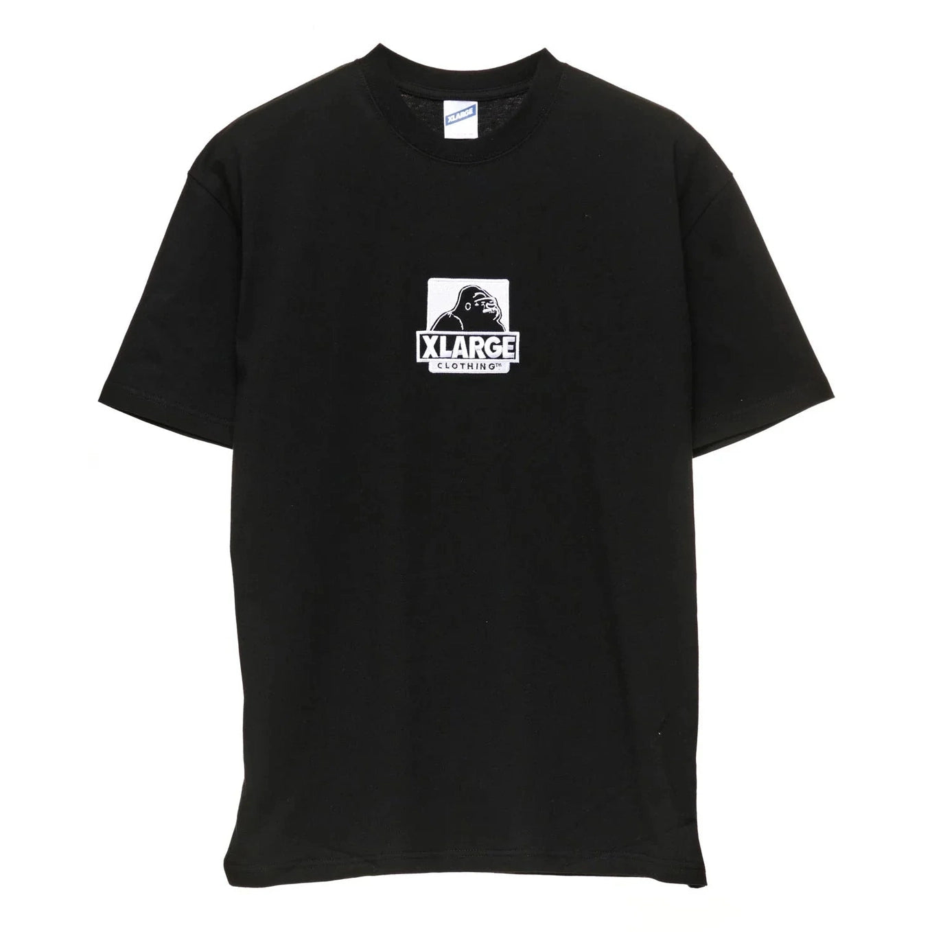X large 91 text ss tee - black