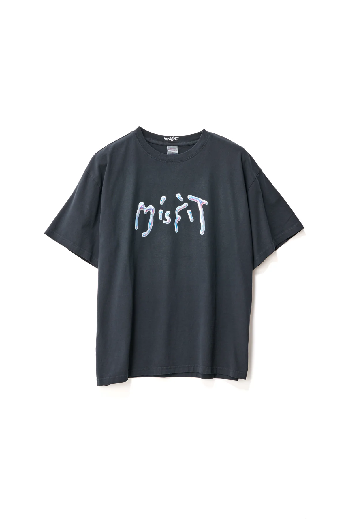 MISFIT Liquid chrome tee - Thrift black