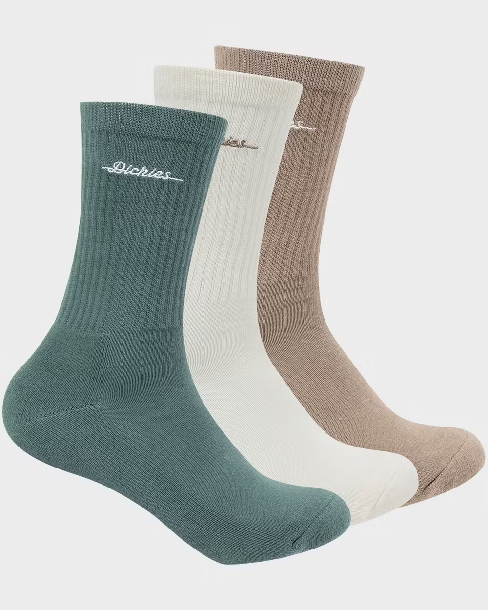 DICKIES Horizon 3 pack socks - Green/bone/colorado