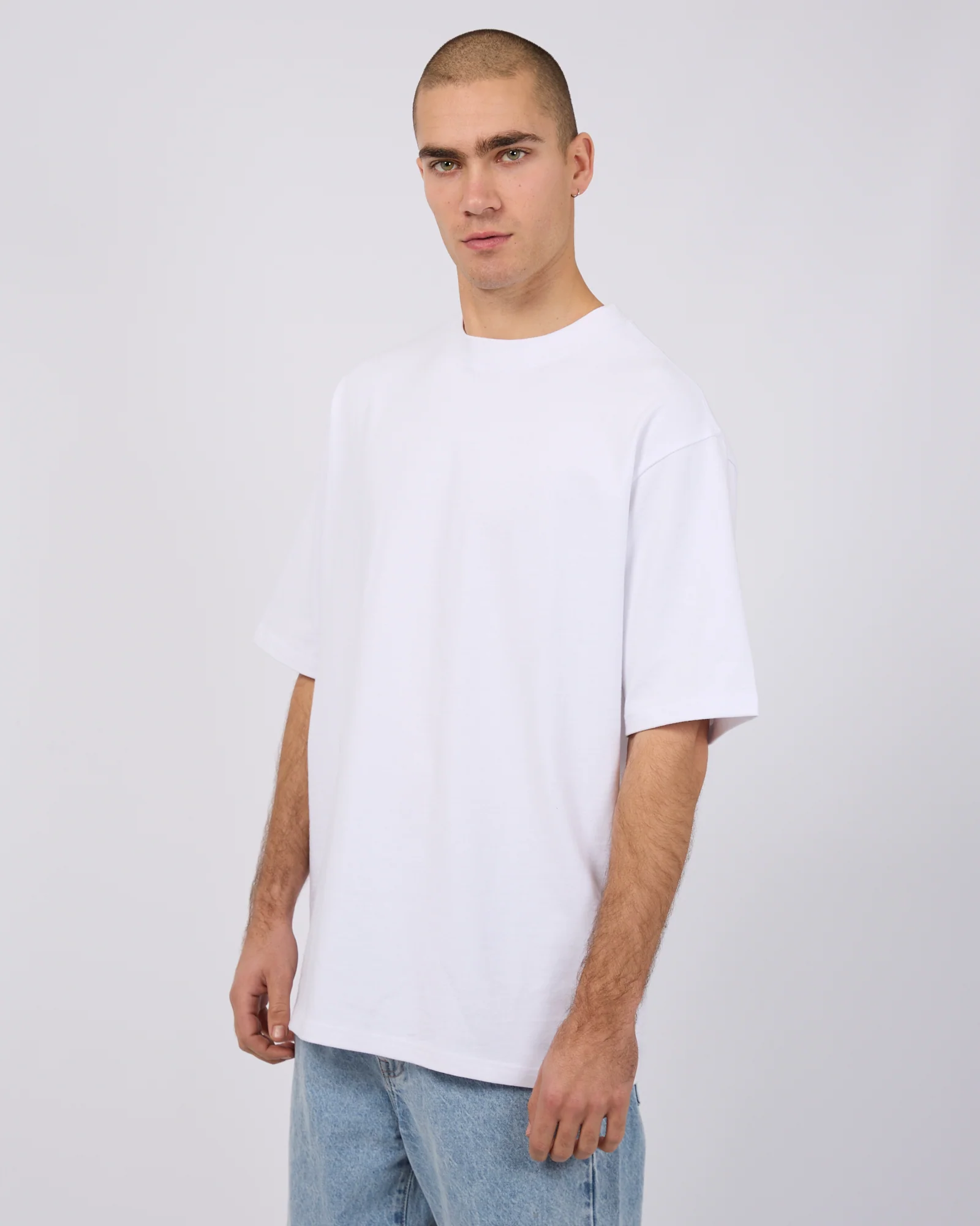 SILENT THEORY Heavy weigh tee - White
