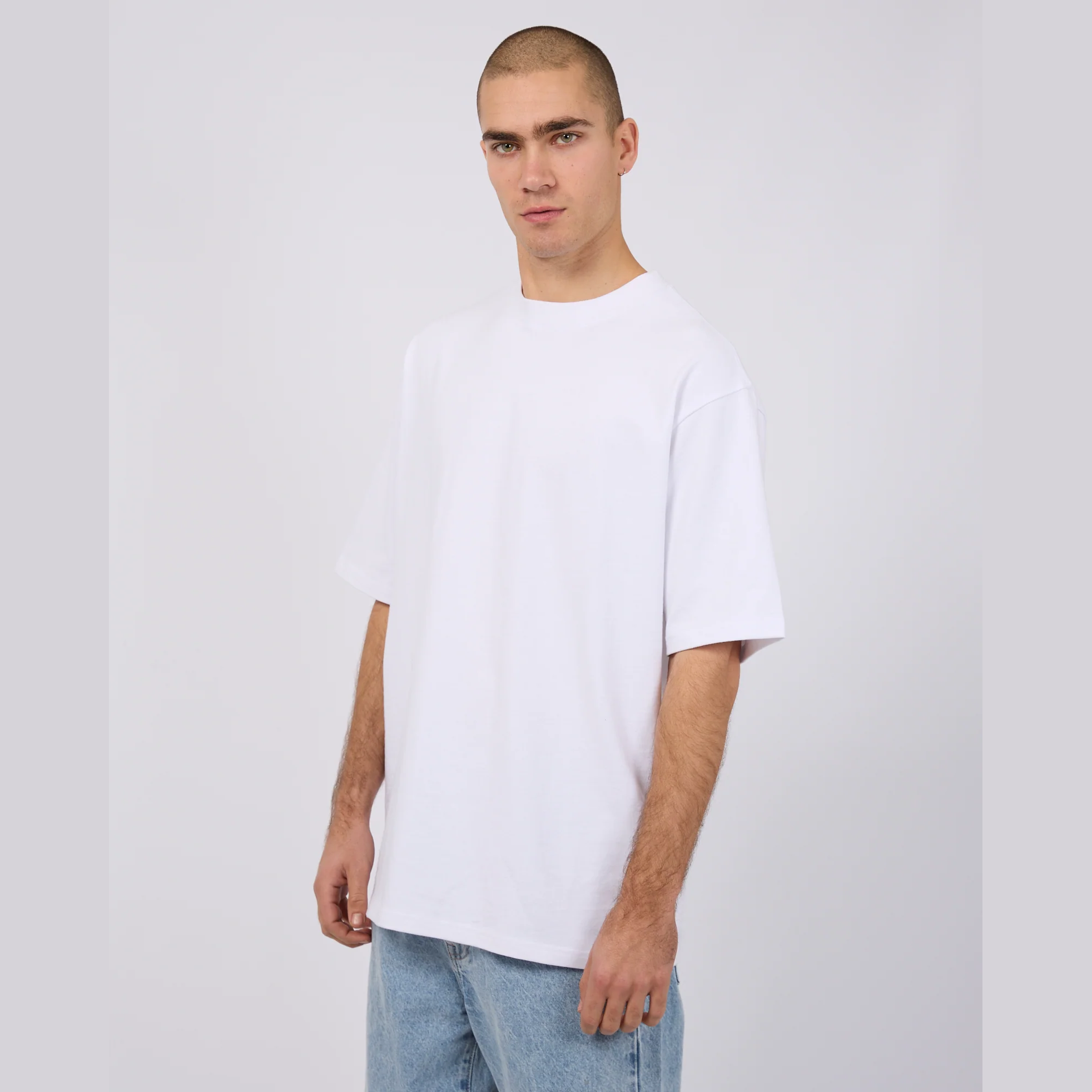 SILENT THEORY Heavy weigh tee - White