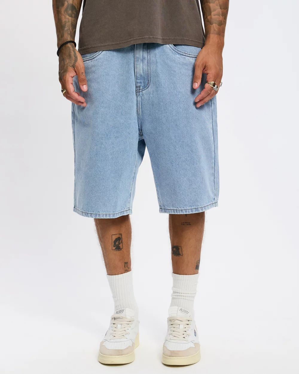 S DOUBLE Emb 5 pocket short - Super light