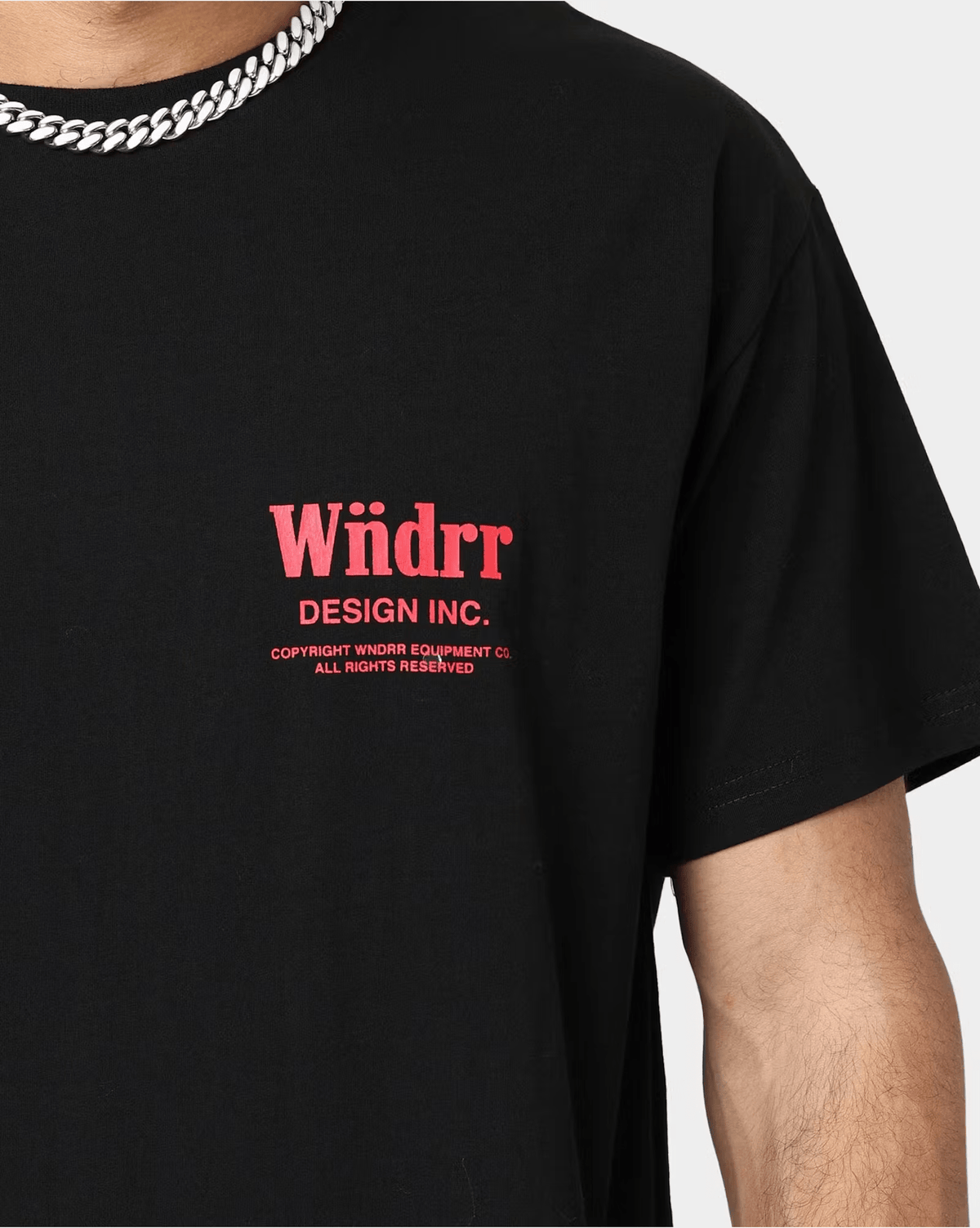 Wndrr durant custom fit tee - black