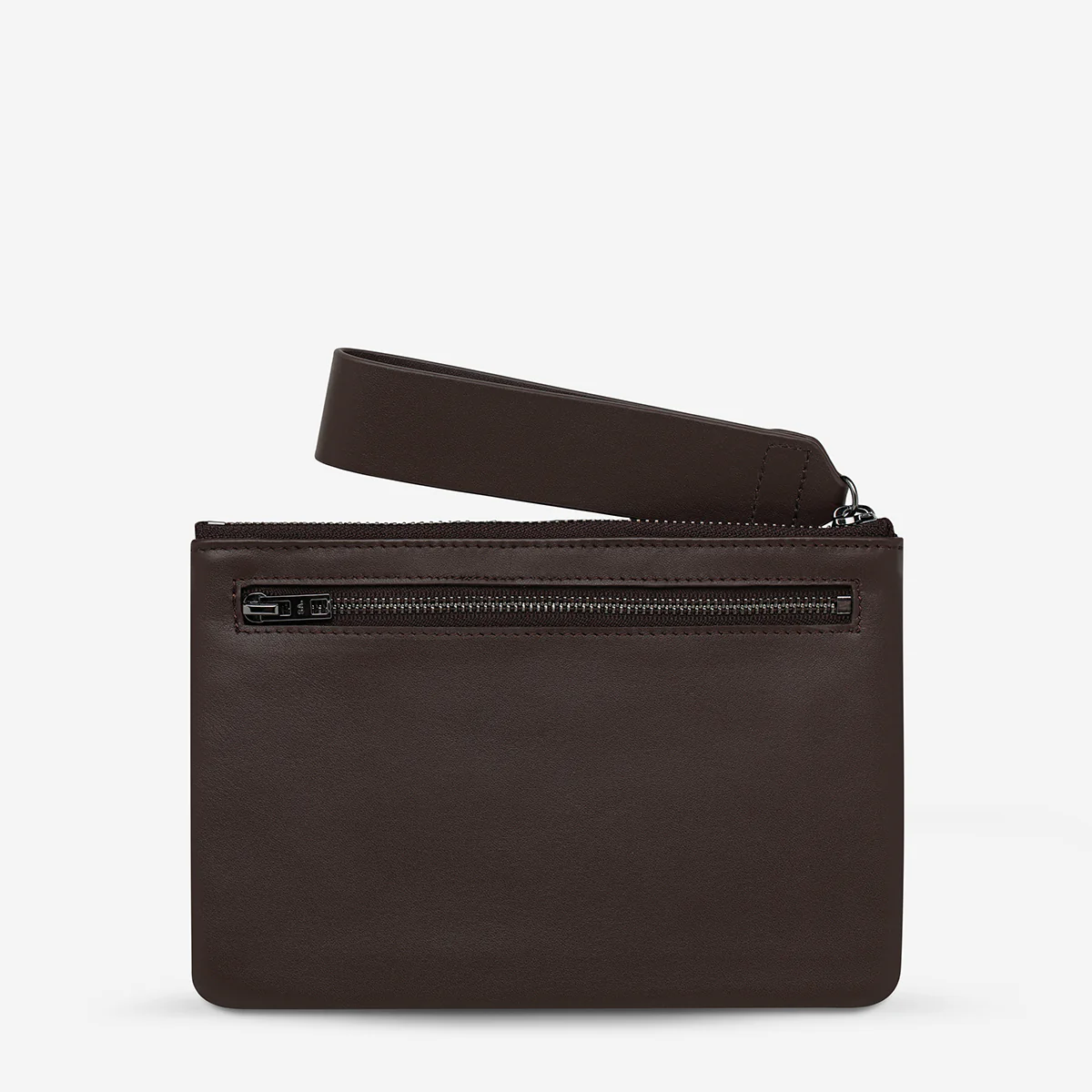 STATUS ANXIETY Take Your Chances Wallet - Cocoa Nappa