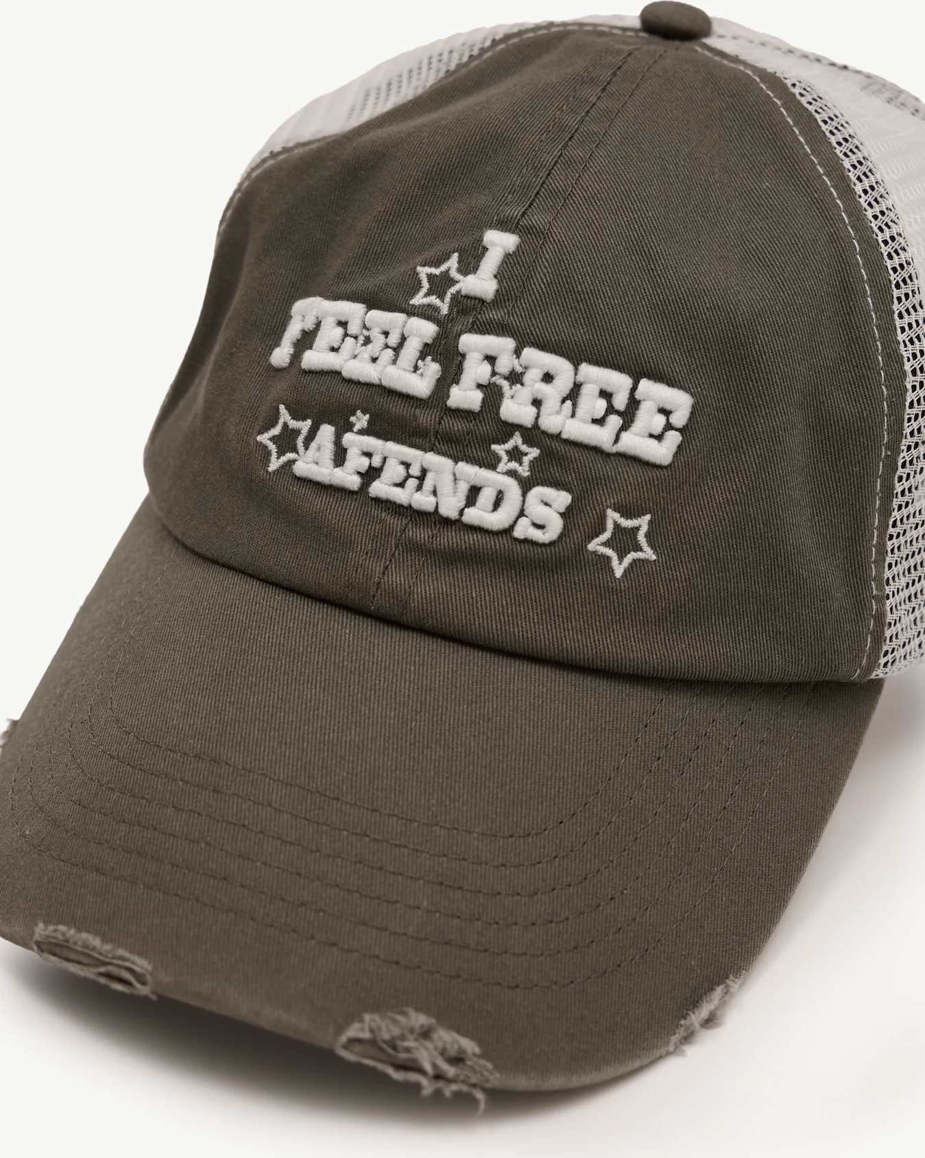 AFENDS Sonoran Six Panel Mesh Cap - Sycamore
