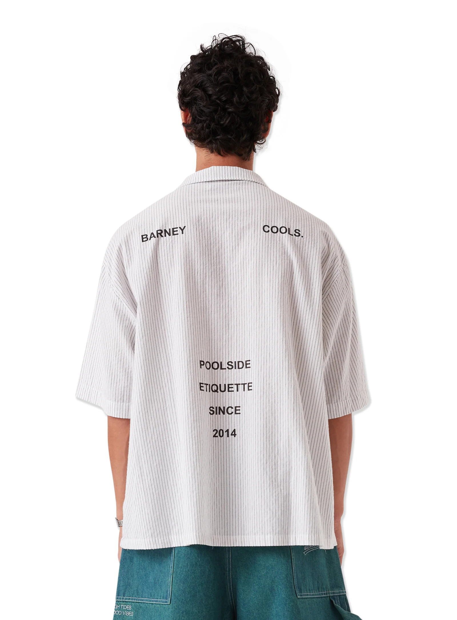 BARNEY COOLS Scenic Shirt White