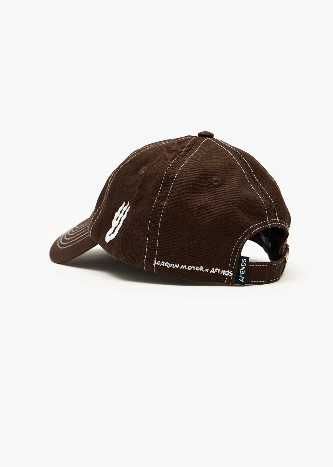 AFENDS Breathe six panel cap - Coffee
