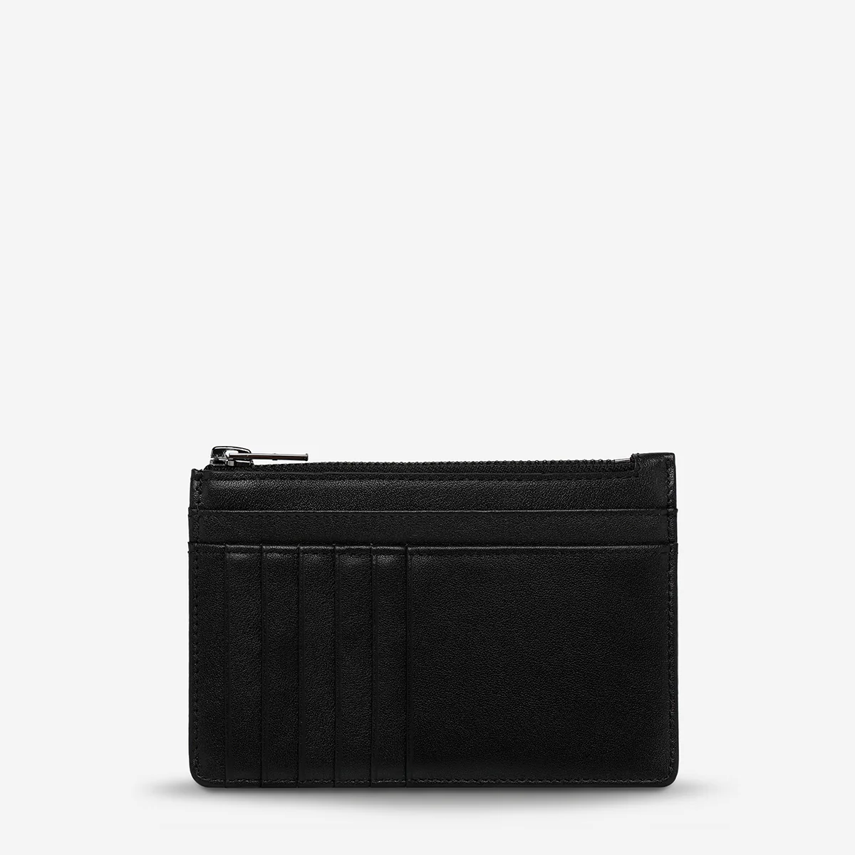 STATUS ANXIETY Gone Again Wallet - Black Nappa