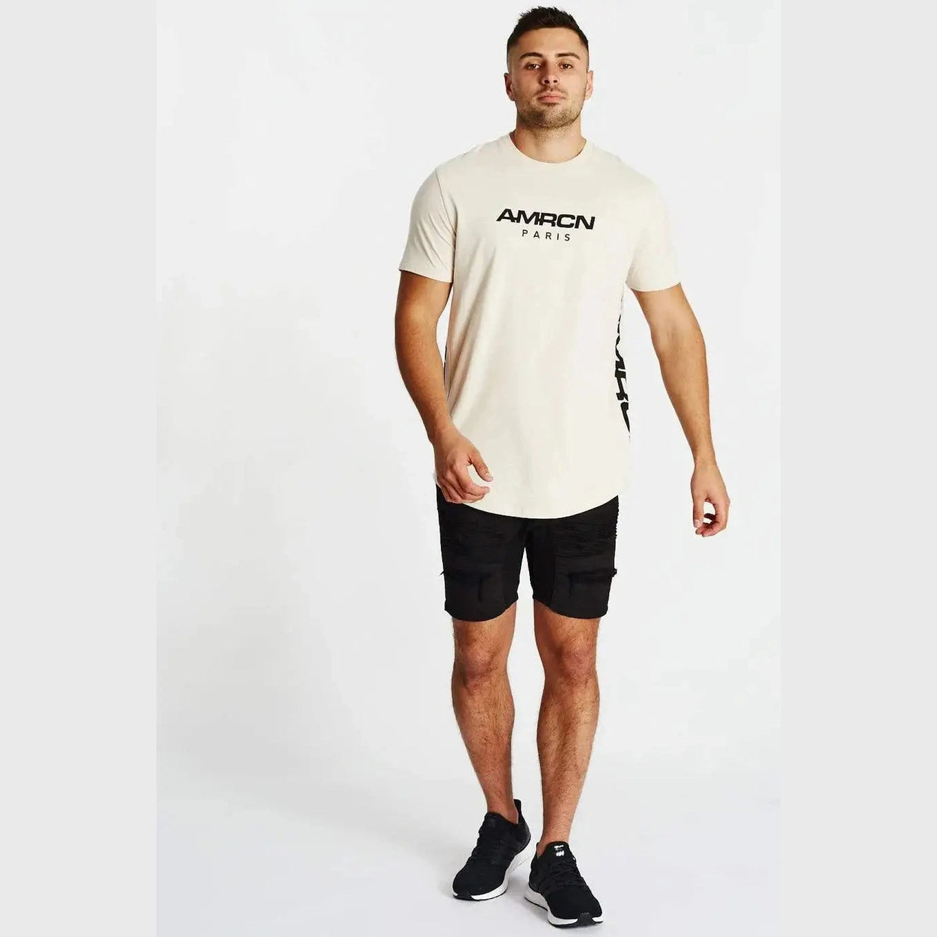 Americain le million dual curved tee sand