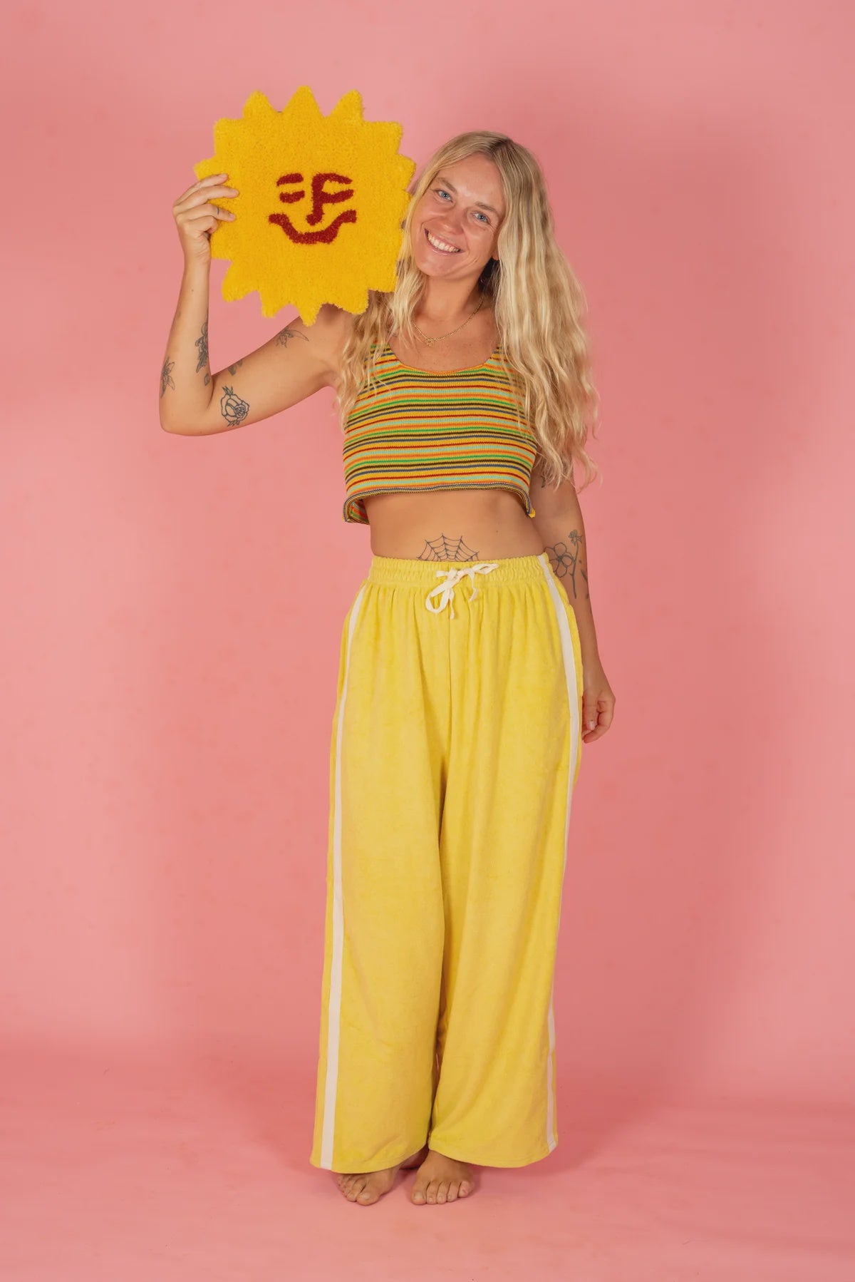 Atmosea Après Surf Pant Butter Yellow