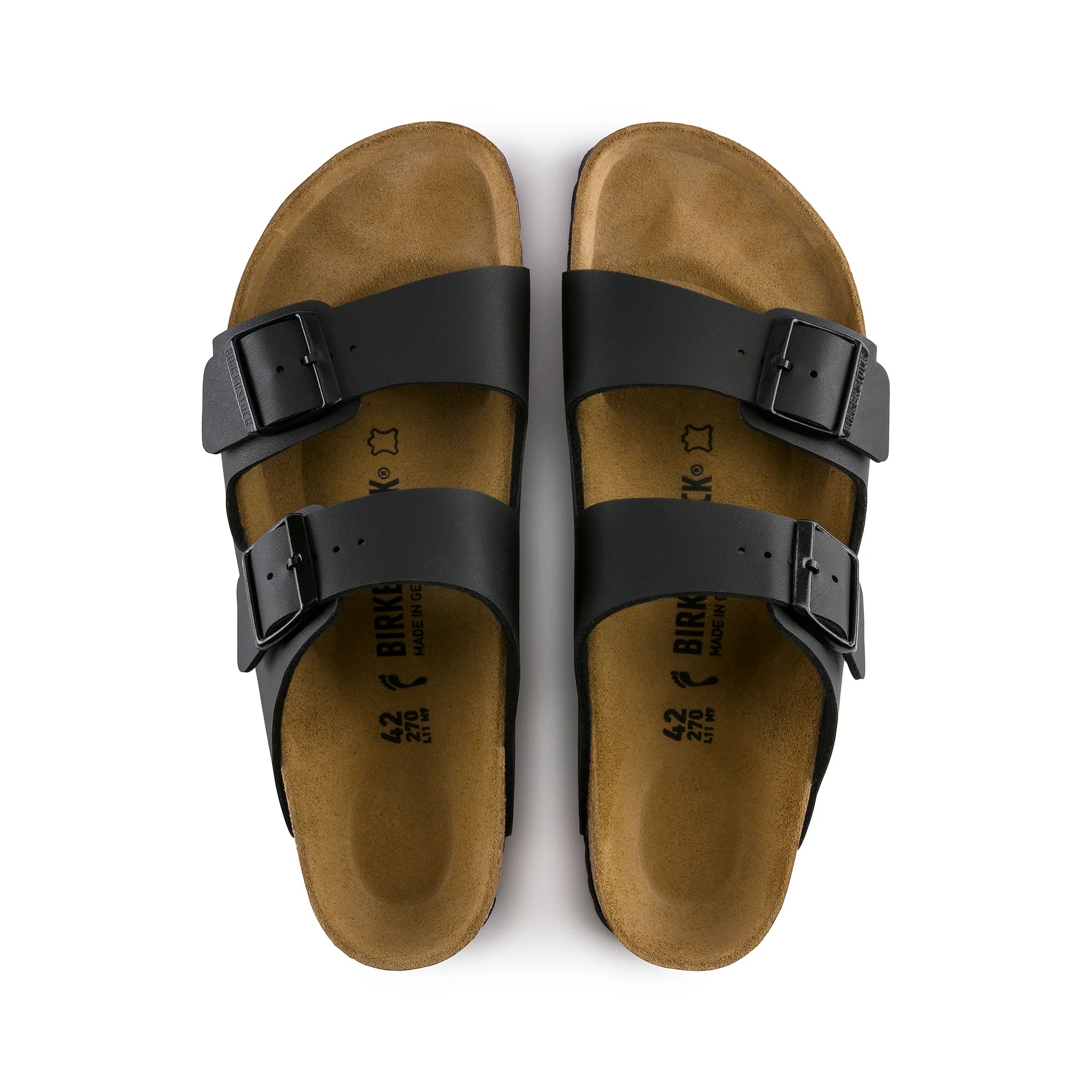 Birkenstock Arizona Black Birko-Flor