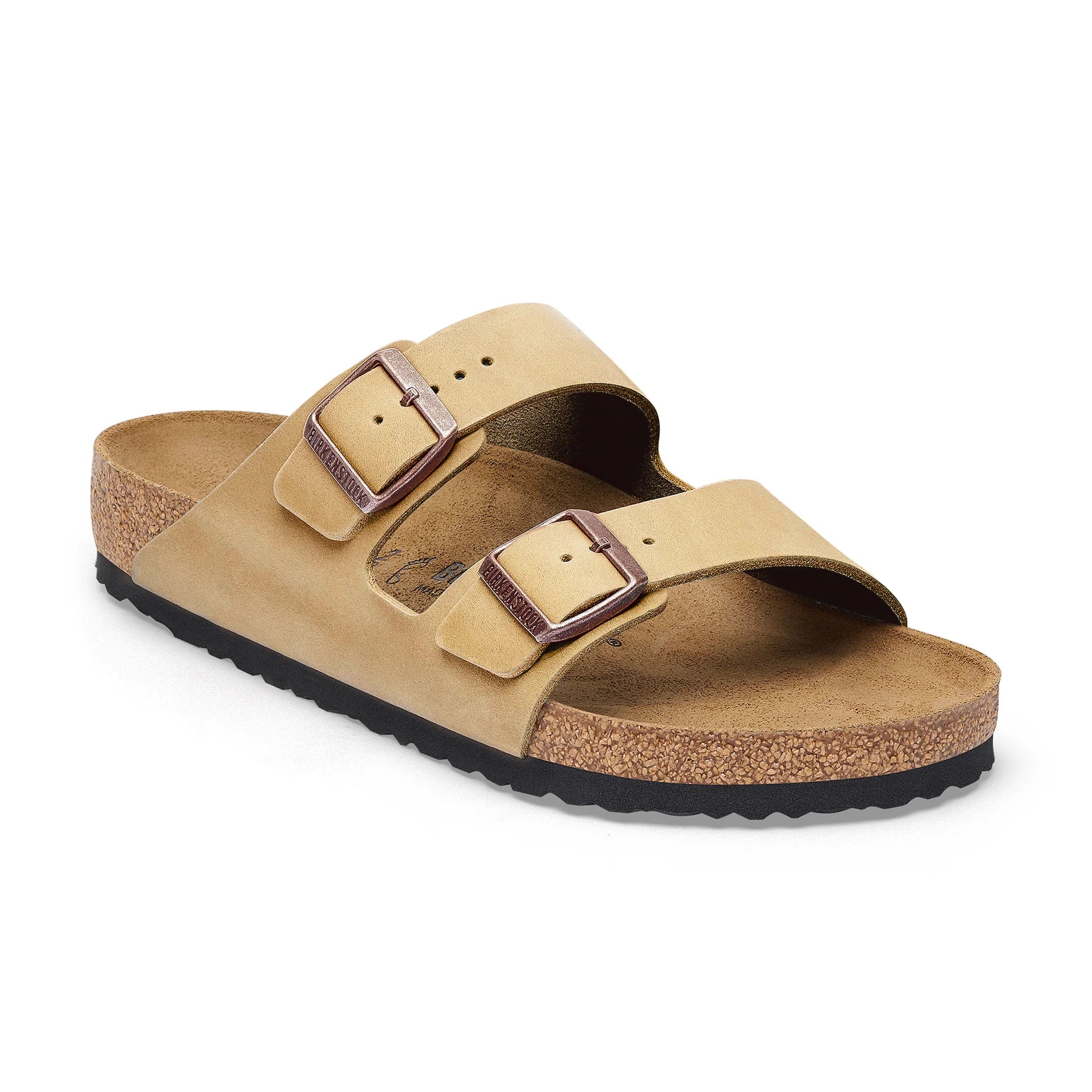 BIRKENSTOCK - arizona oiled leather regular - tabacco brown
