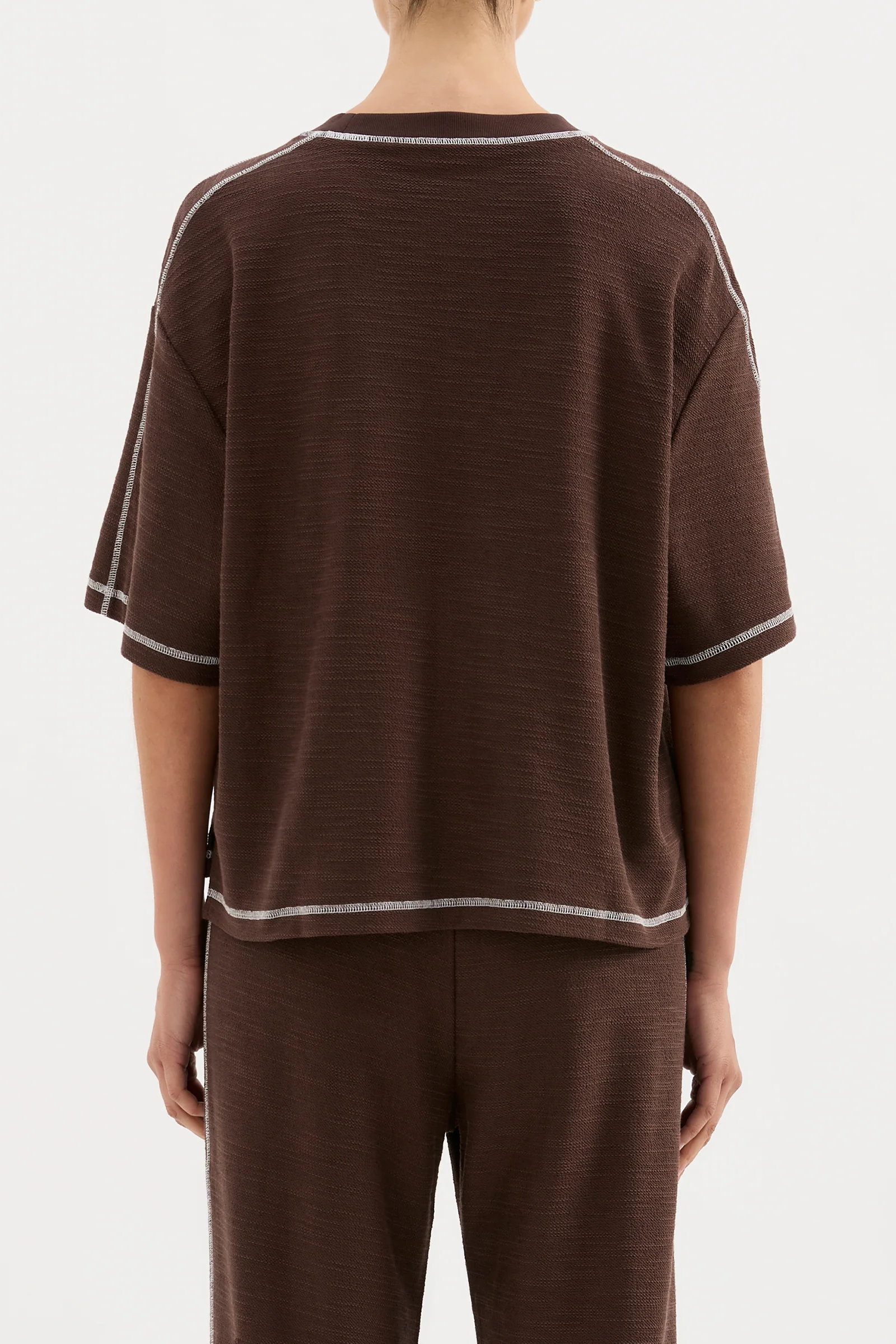 NUDE LUCY Sutton Tee - Chocolate