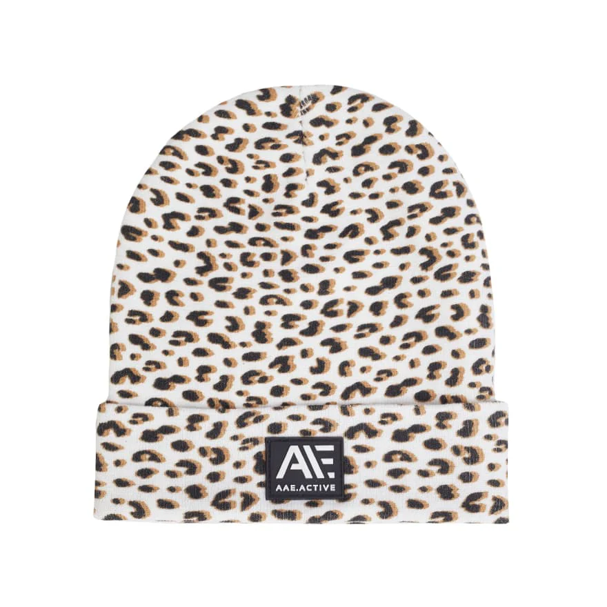 ALL ABOUT EVE ACTIVE leopard sports beanie- print