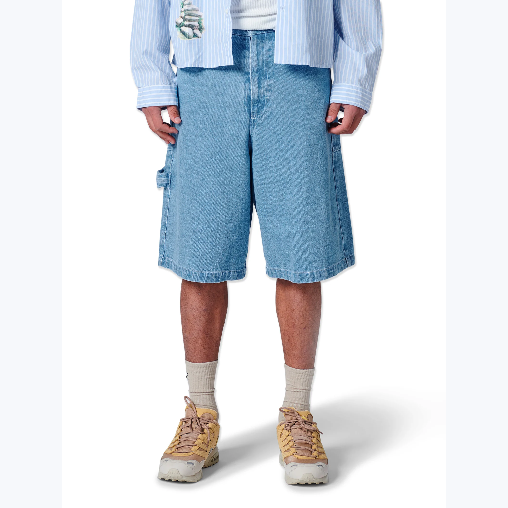 Barney Cools Denim Jort Stonewash