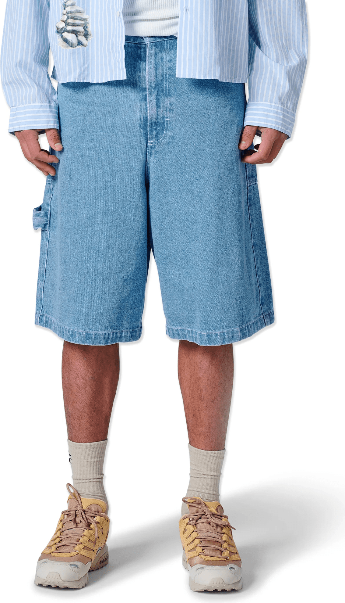 Barney Cools Denim Jort Stonewash