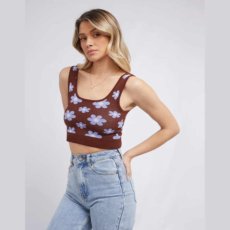 All about eve dolly knit top- multi