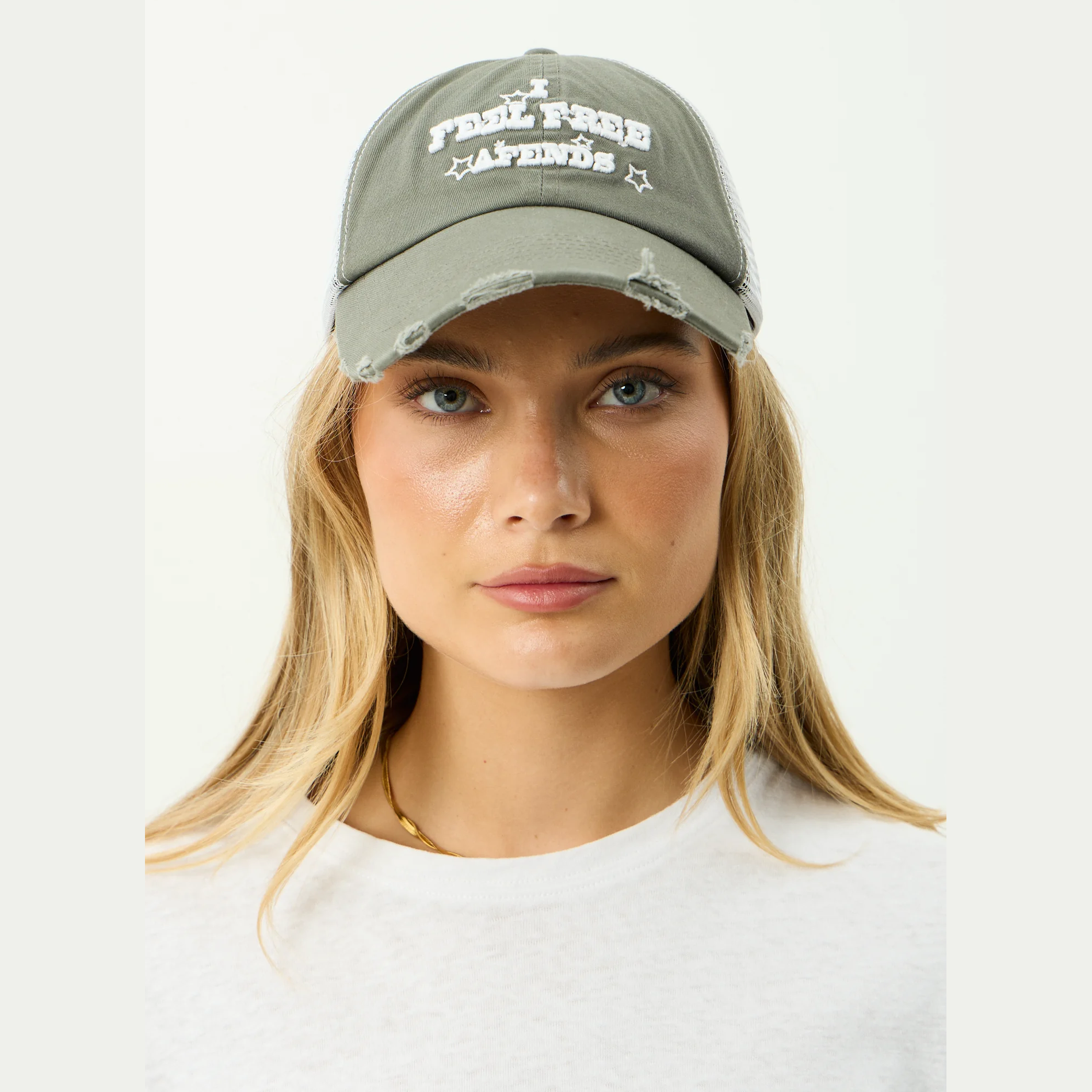 AFENDS Sonoran Six Panel Mesh Cap - Sycamore