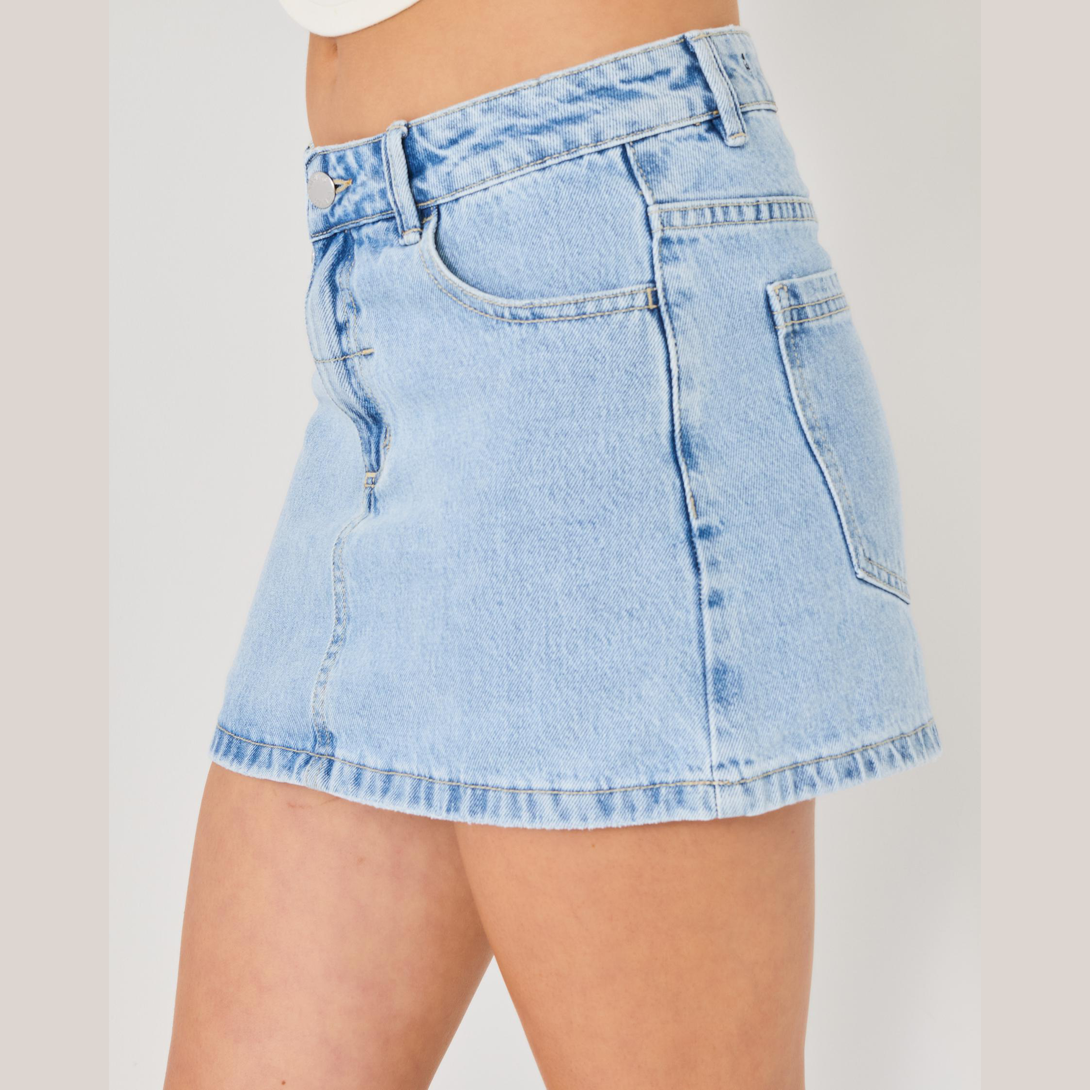 THRILLS S Sophie mid rise mini skirt - Ageless blue