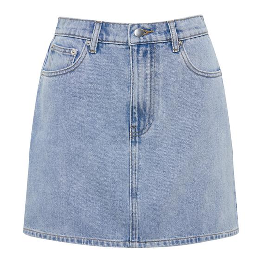 NUDE LUCY Sia Denim Mini Skirt - 90's Blue