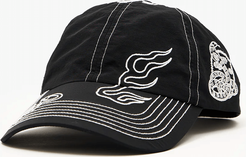 AFENDS Motor six panel cap -Black