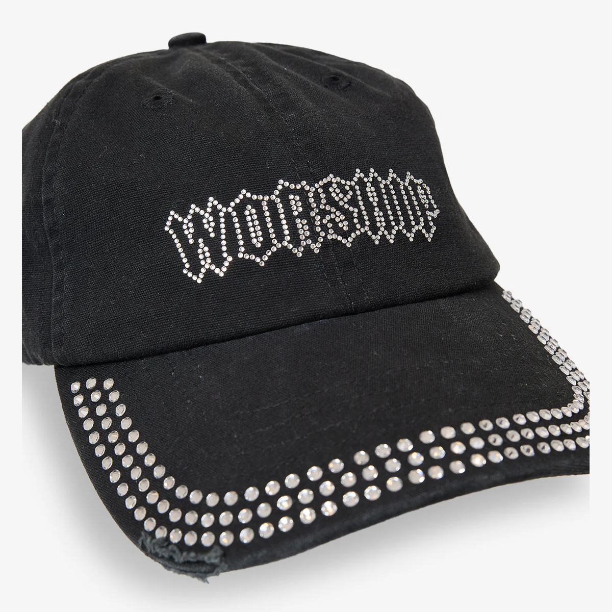 WORSHIP Glitz Canvas Dad Hat - Black