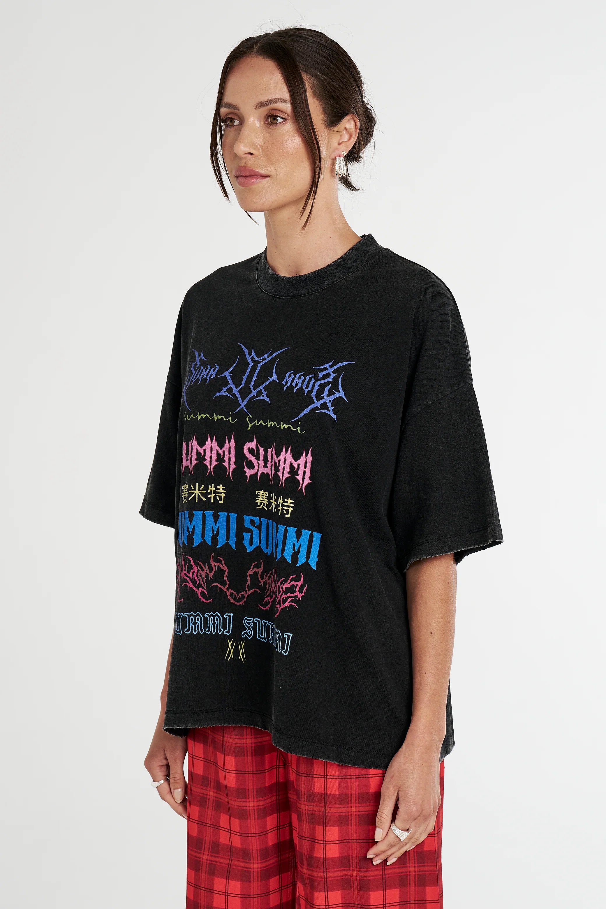 SUMMI SUMMI Band tee - Black