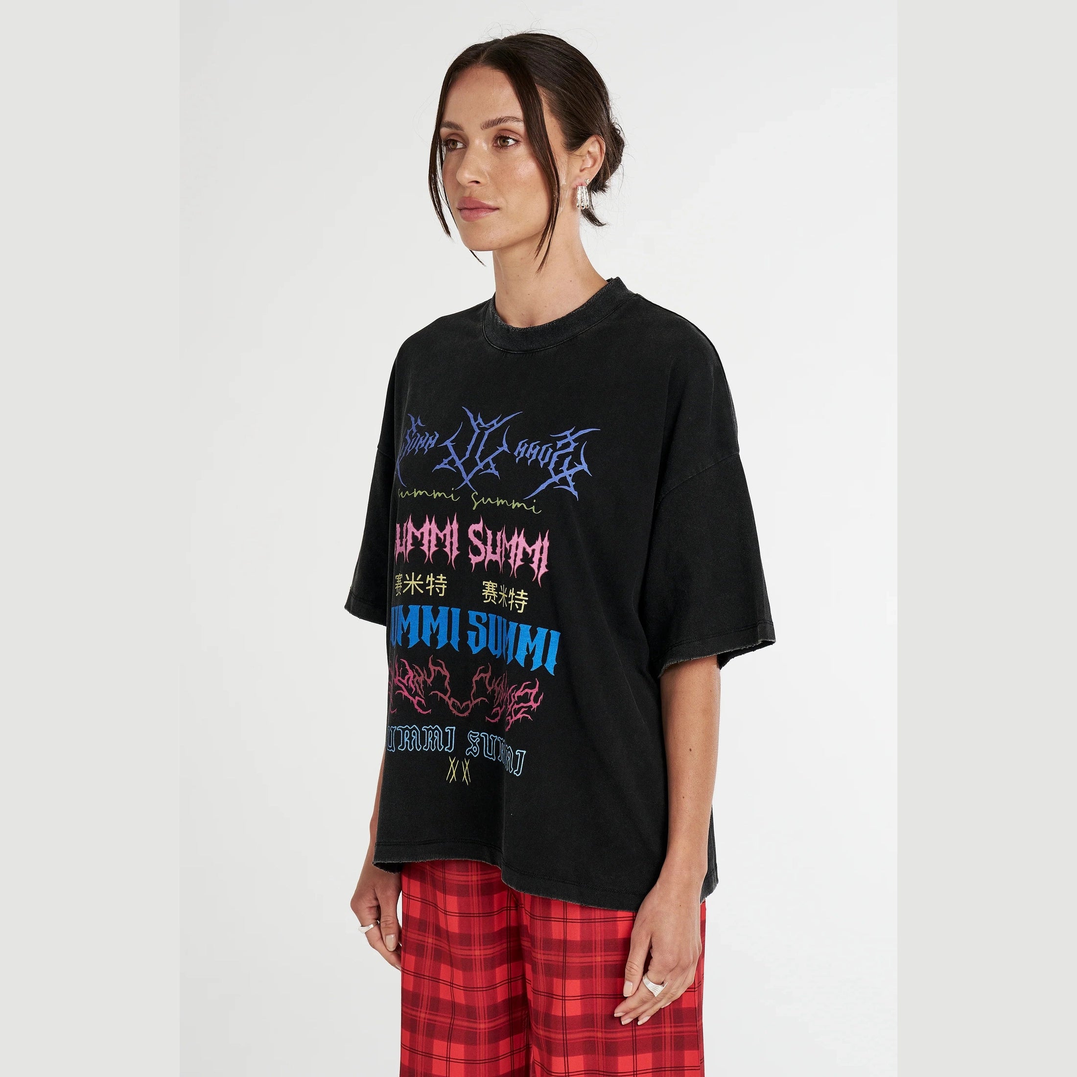 SUMMI SUMMI Band tee - Black