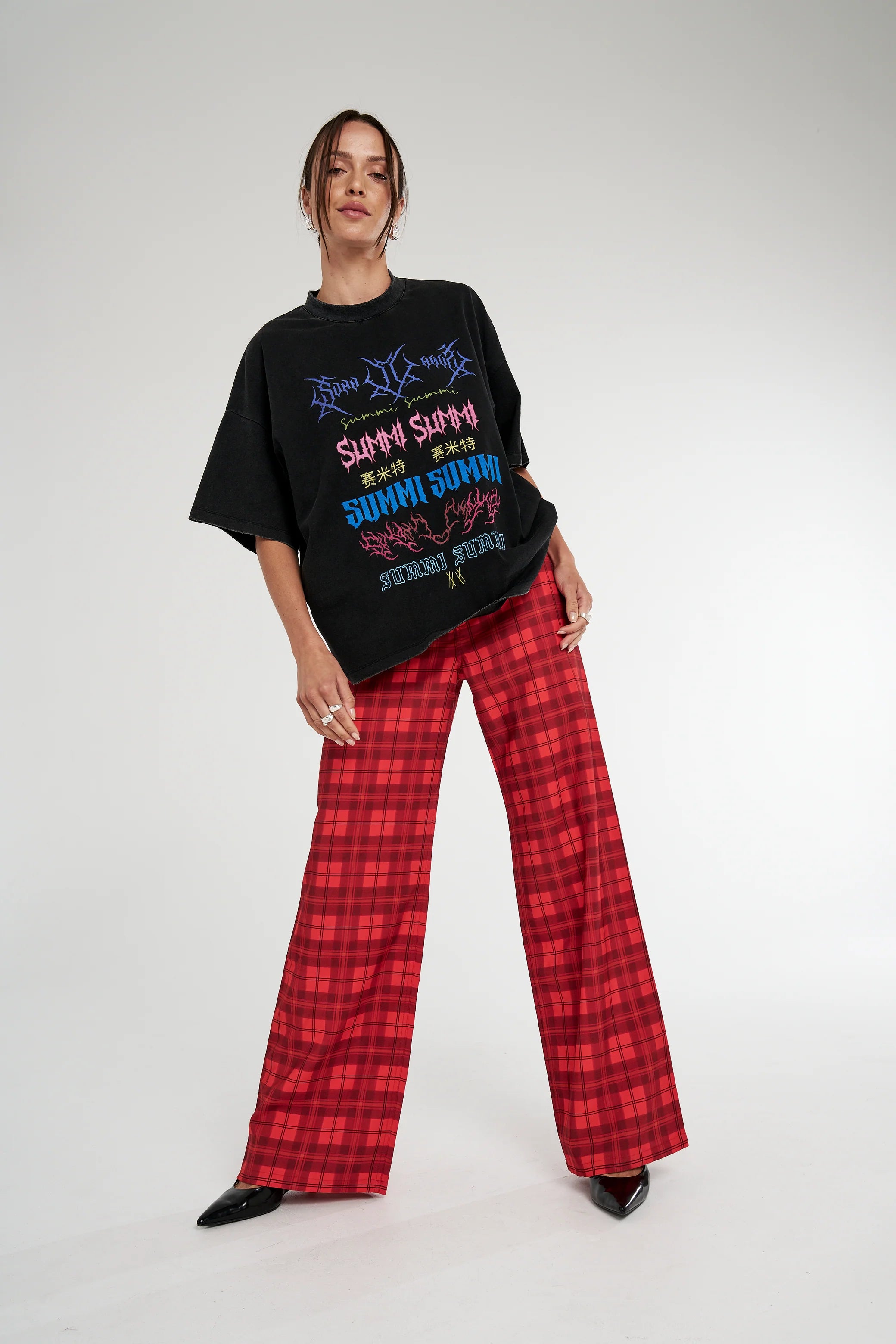 SUMMI SUMMI Band tee - Black