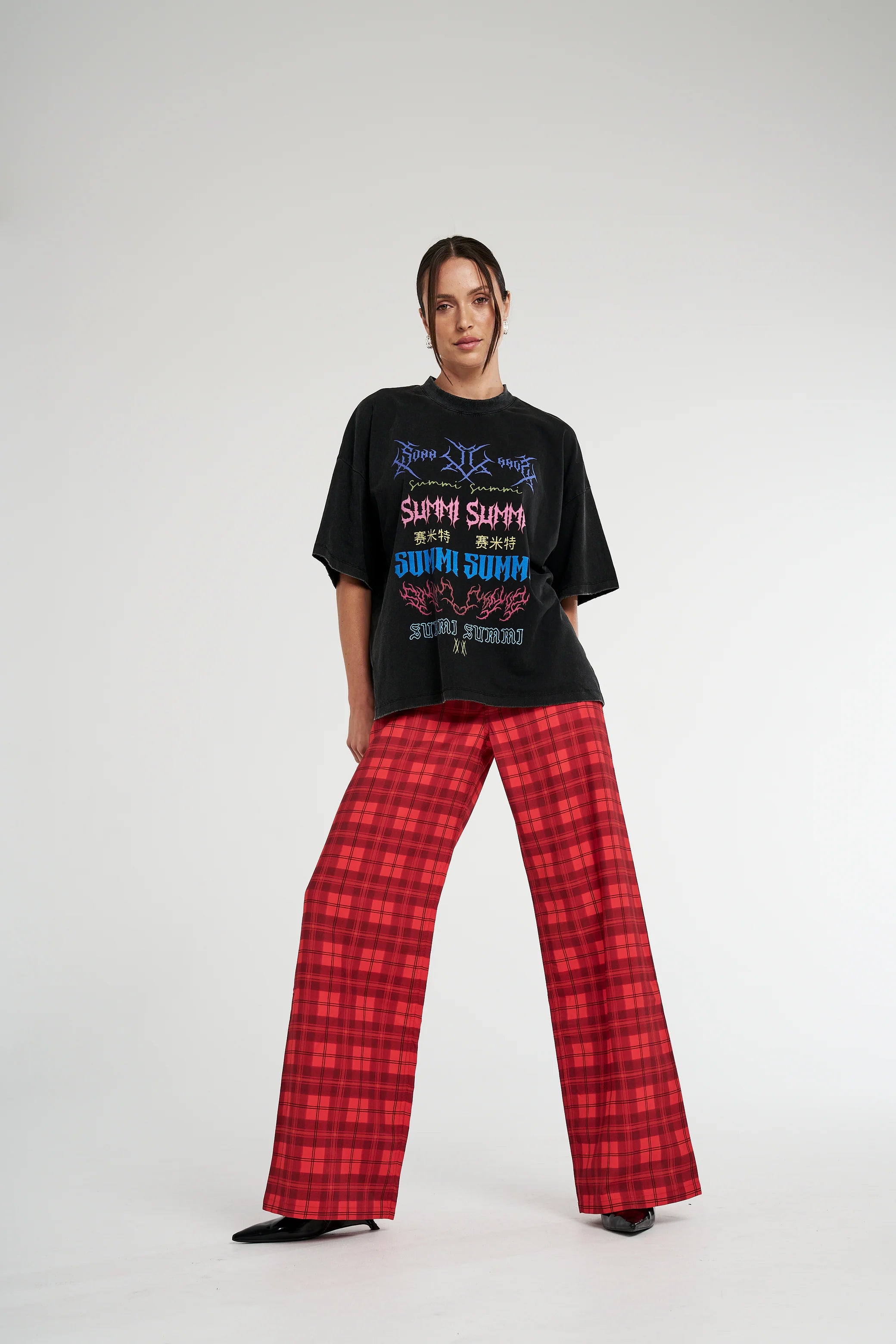 SUMMI SUMMI Band tee - Black