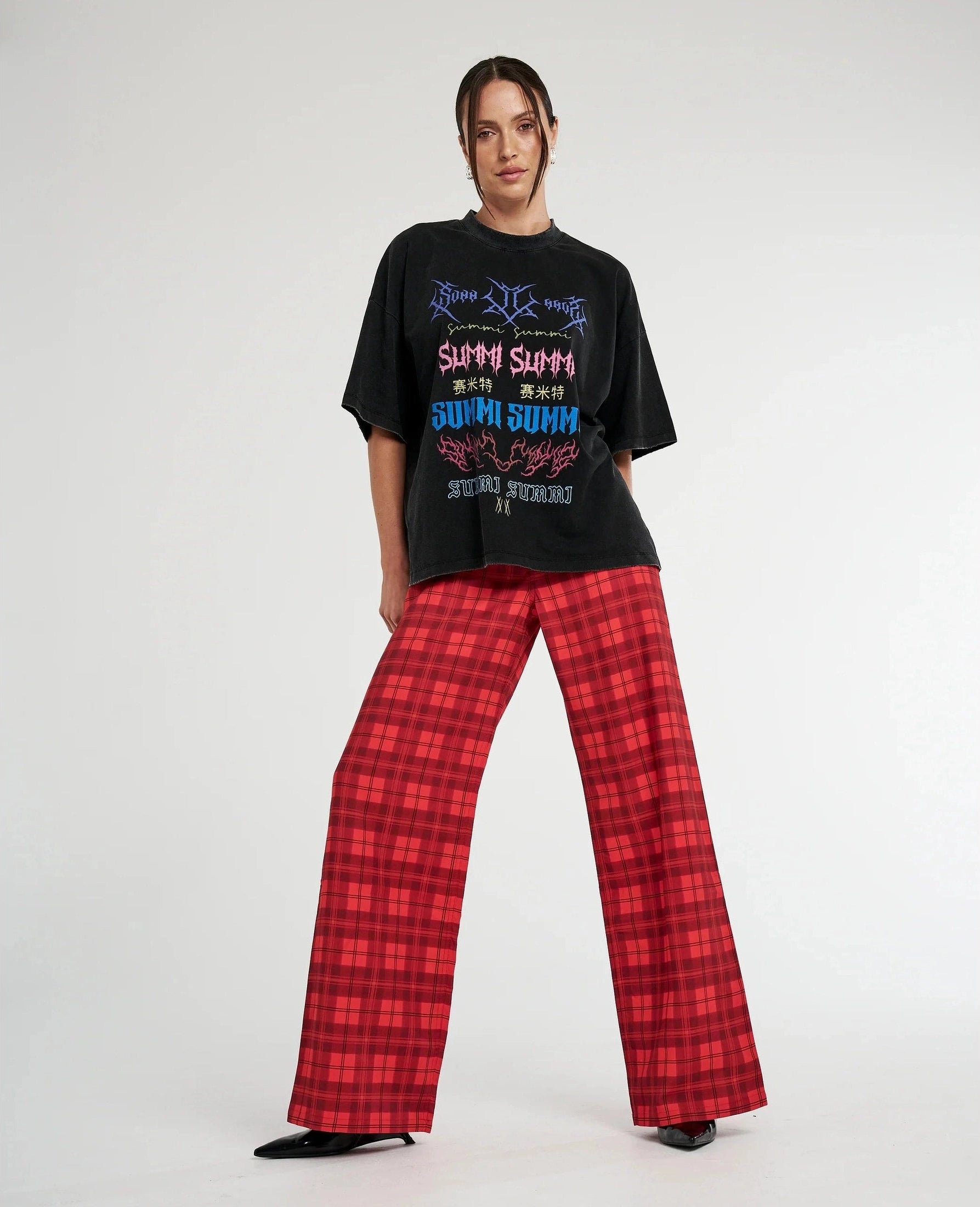 SUMMI SUMMI Band tee - Black
