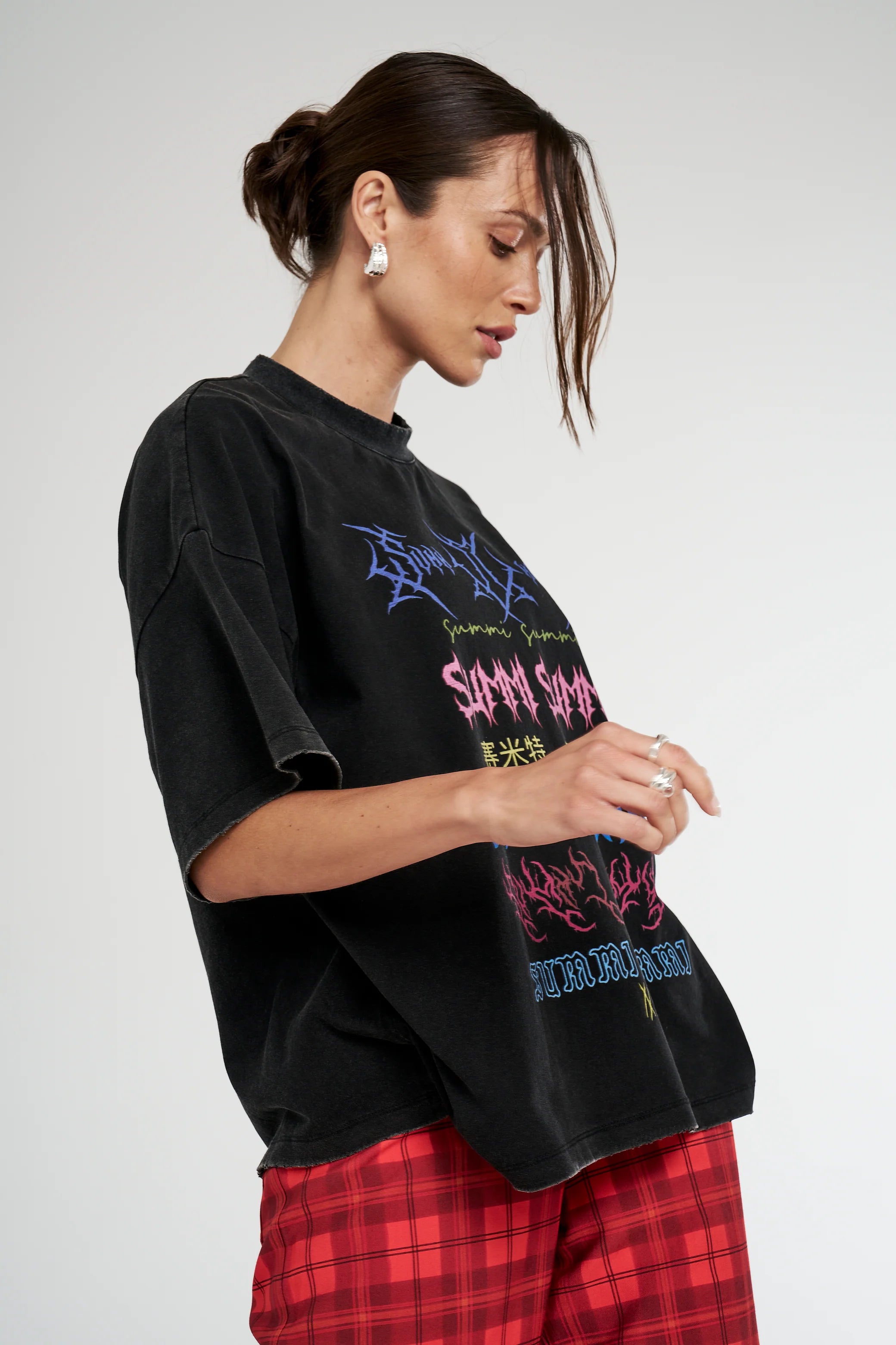 SUMMI SUMMI Band tee - Black