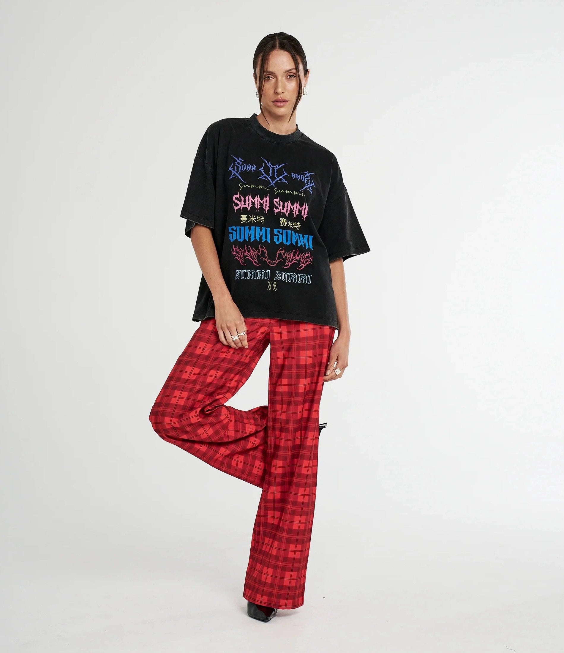 SUMMI SUMMI Band tee - Black