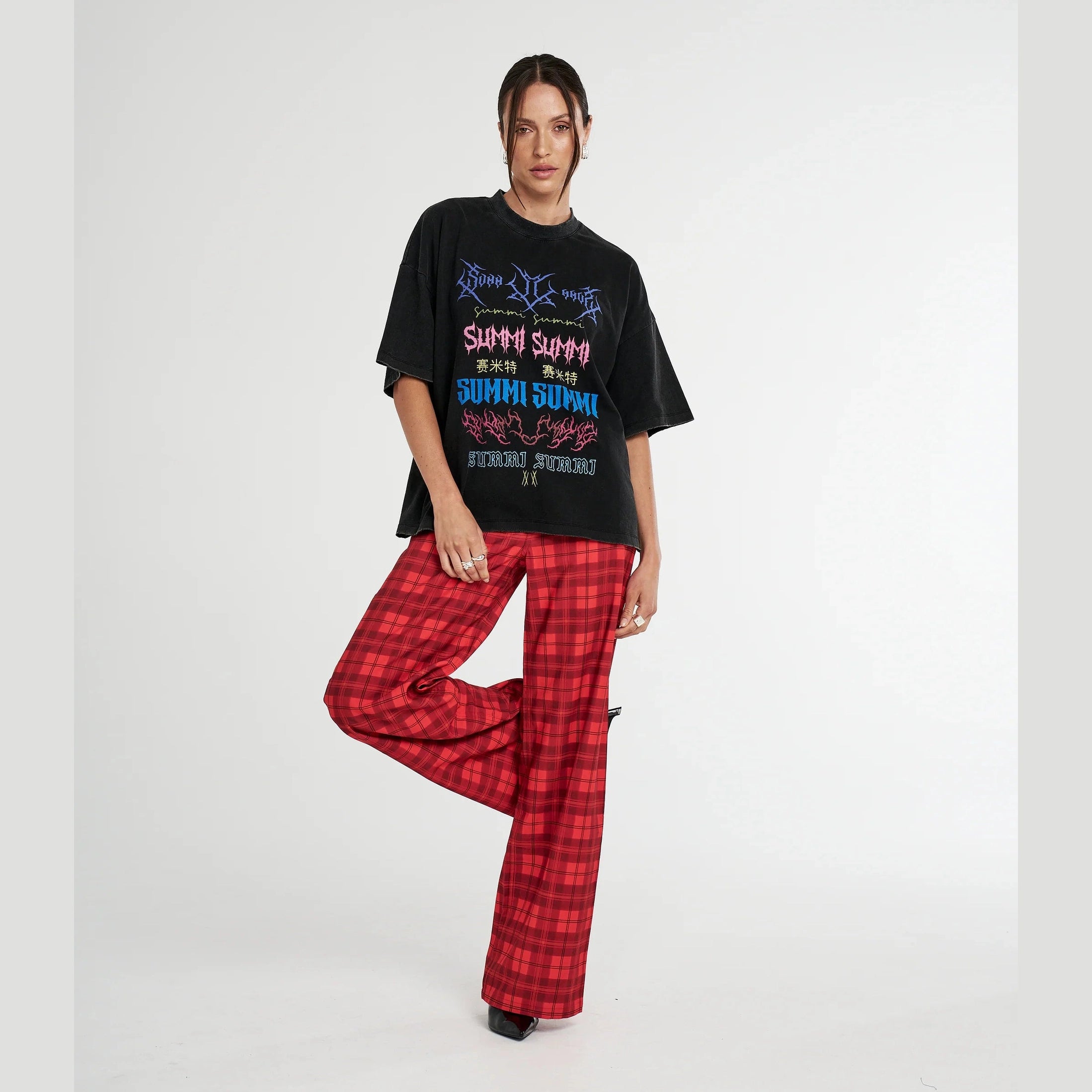 SUMMI SUMMI Band tee - Black