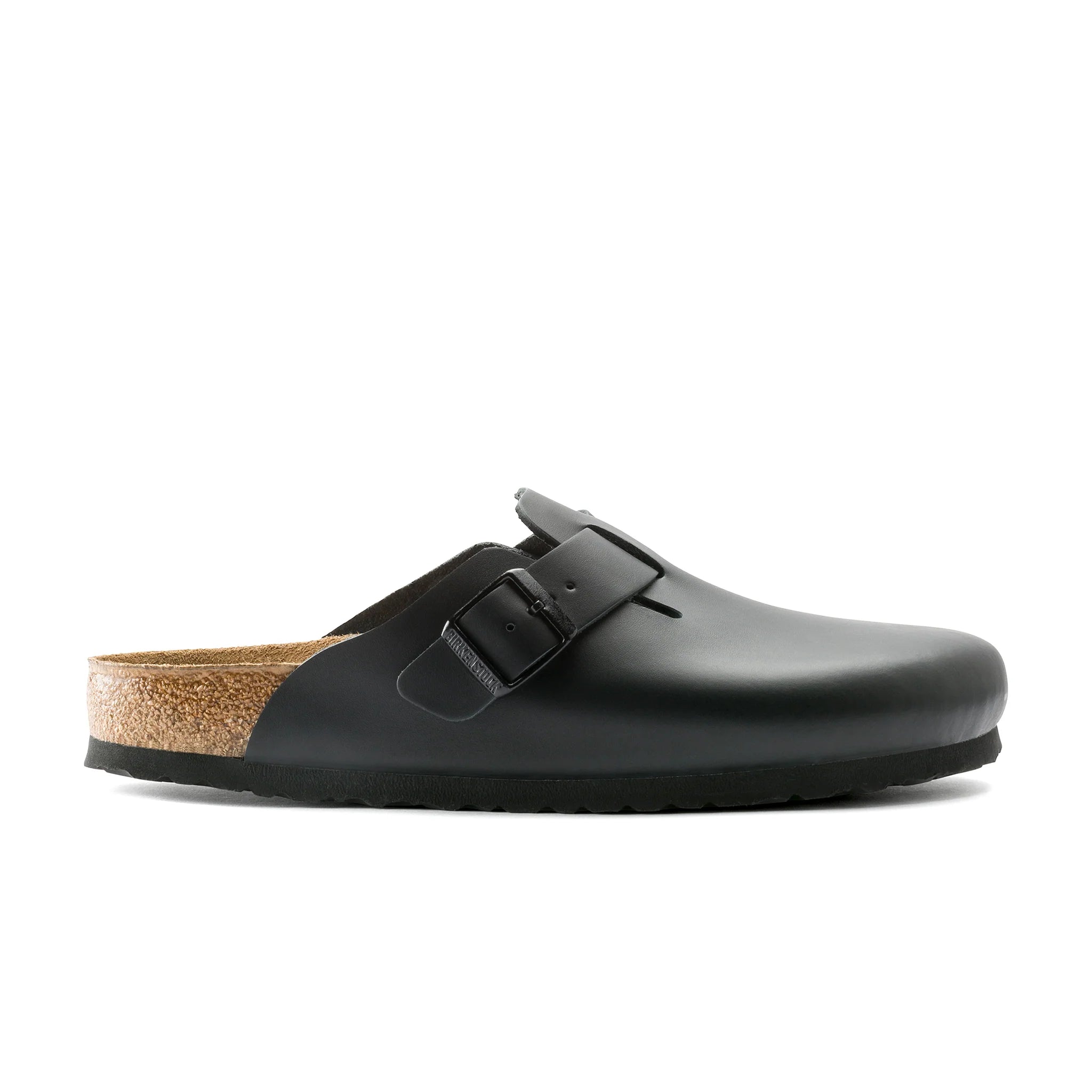 BIRKENSTOCK Boston smooth leather regular - Black