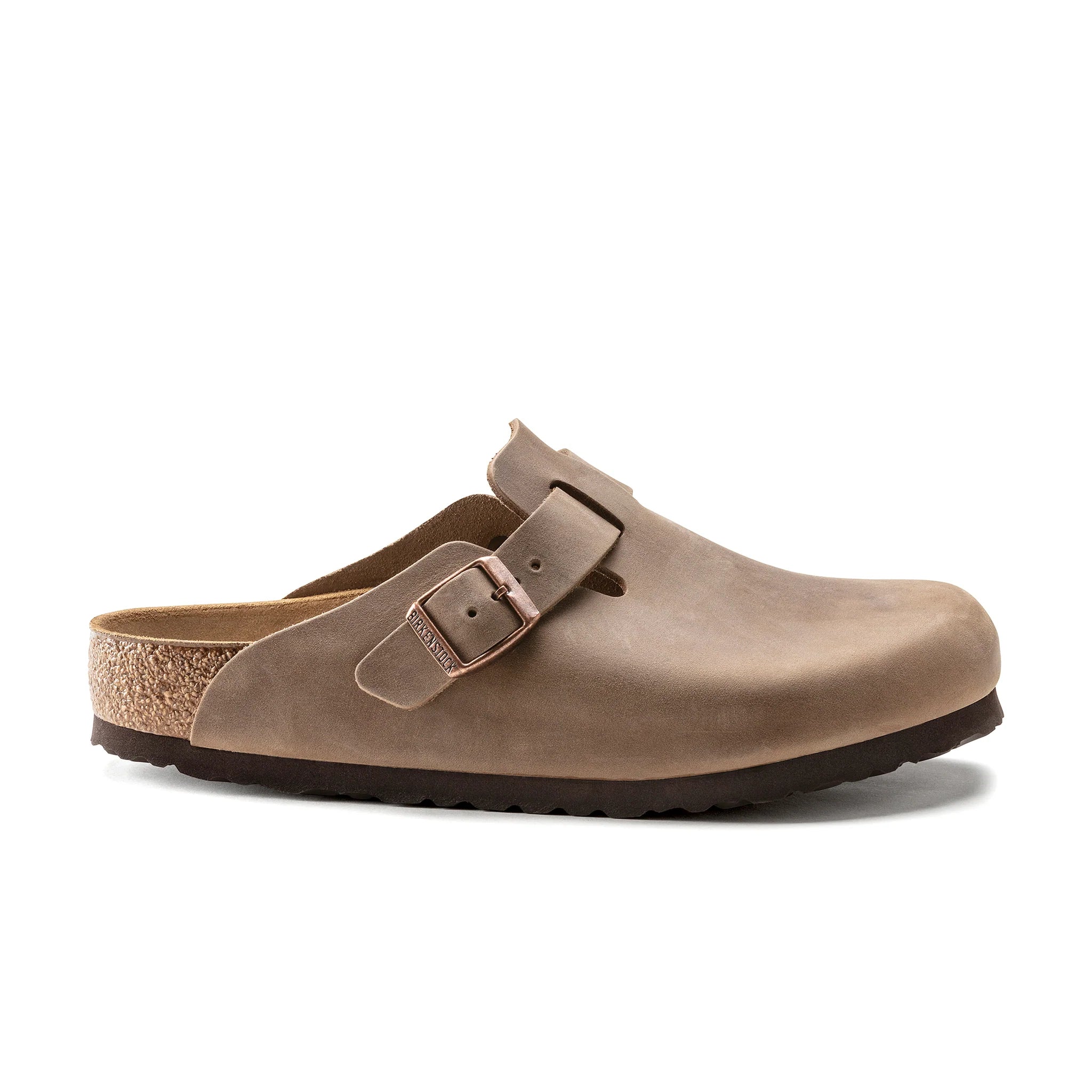 BIRKENSTOCK Boston - Tabacco brown oiled leather regular