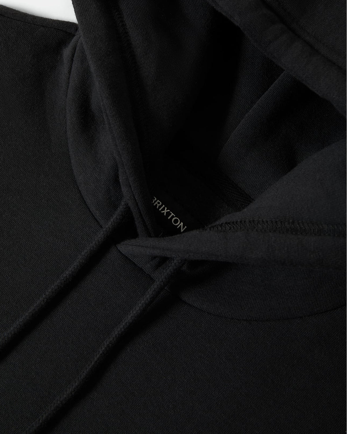 BRIXTON Woodburn Label Hoodie - Black