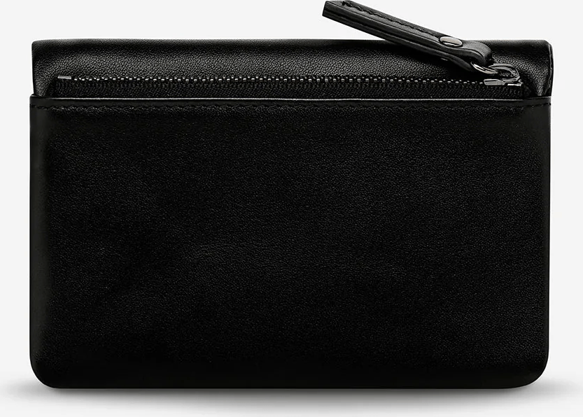 STATUS ANXIETY Is Now Better Wallet - Black Nappa