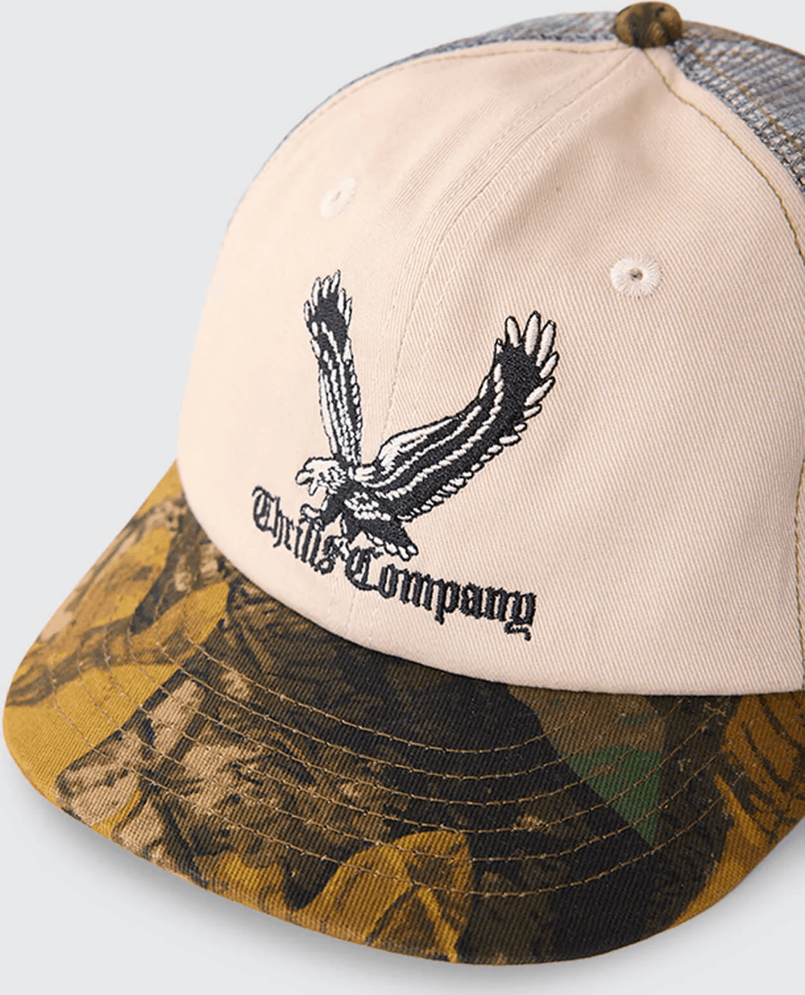 THRILLS Seen & Heard 6 Panel Short Brim Cap - Camo