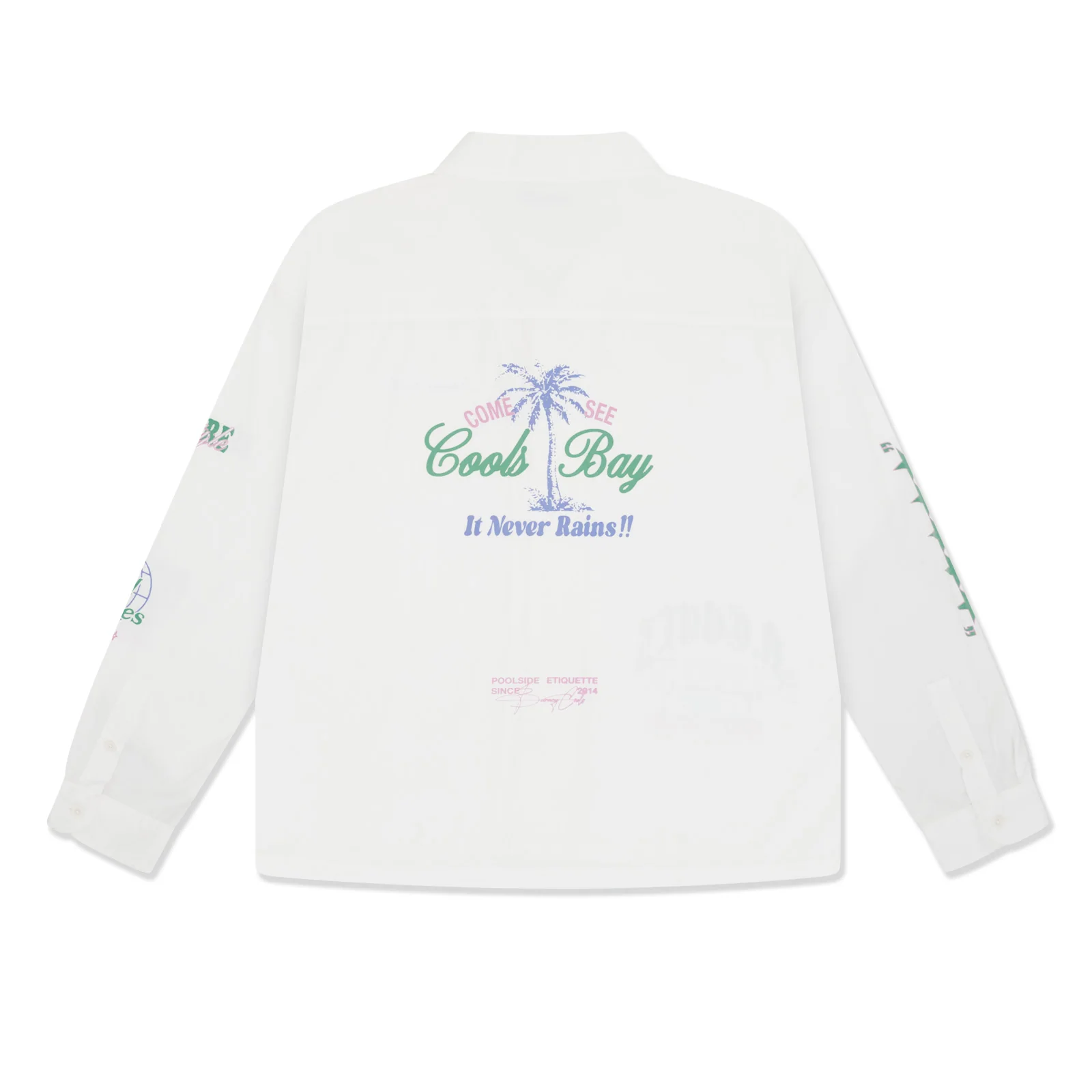 BARNEY COOLS Medley ls shirt - White